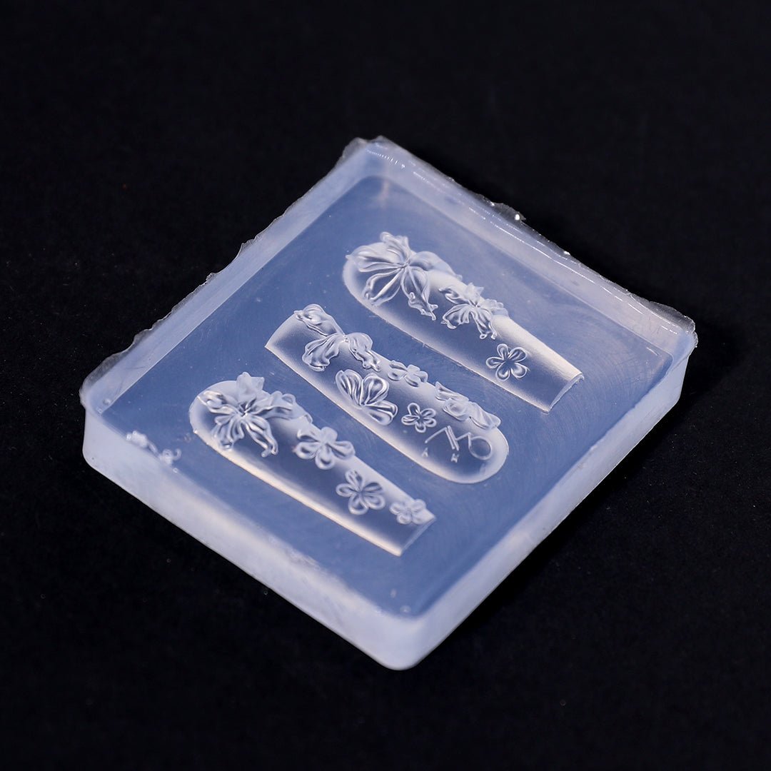 3D Lily Flower Nail Mold