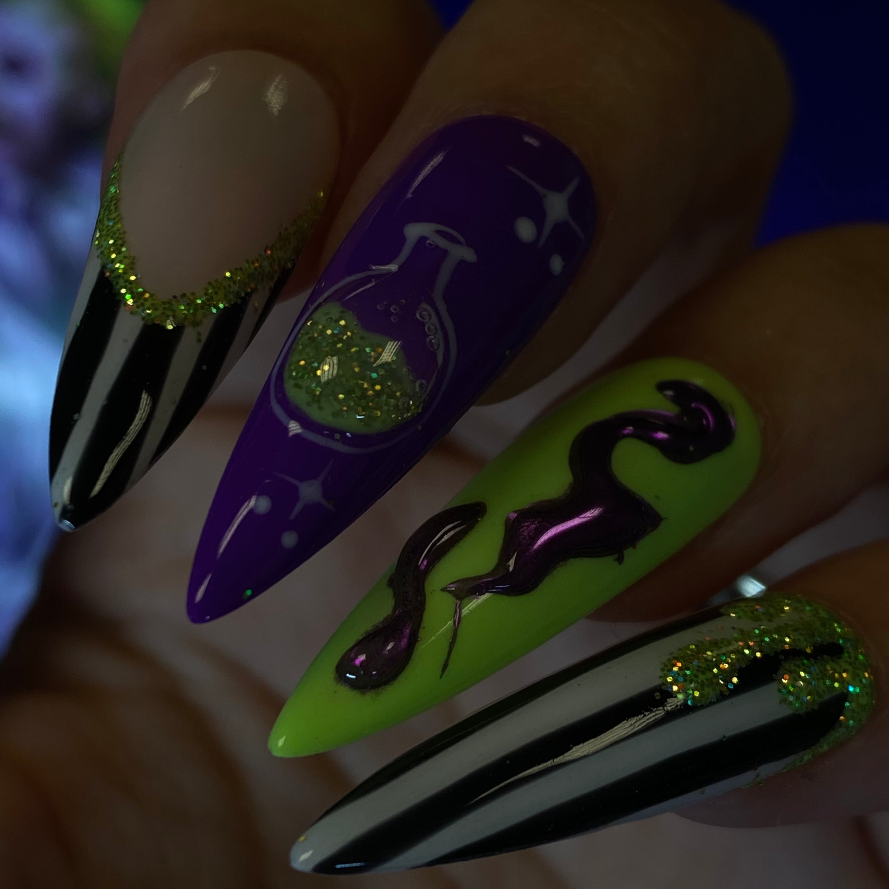 Glacier - Green Holographic Nail Glitter - Glitter Planet