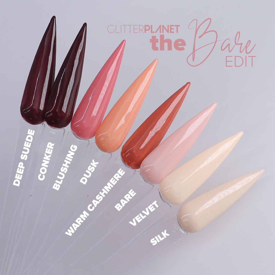The Bare Edit Nude Gel Polish Collection