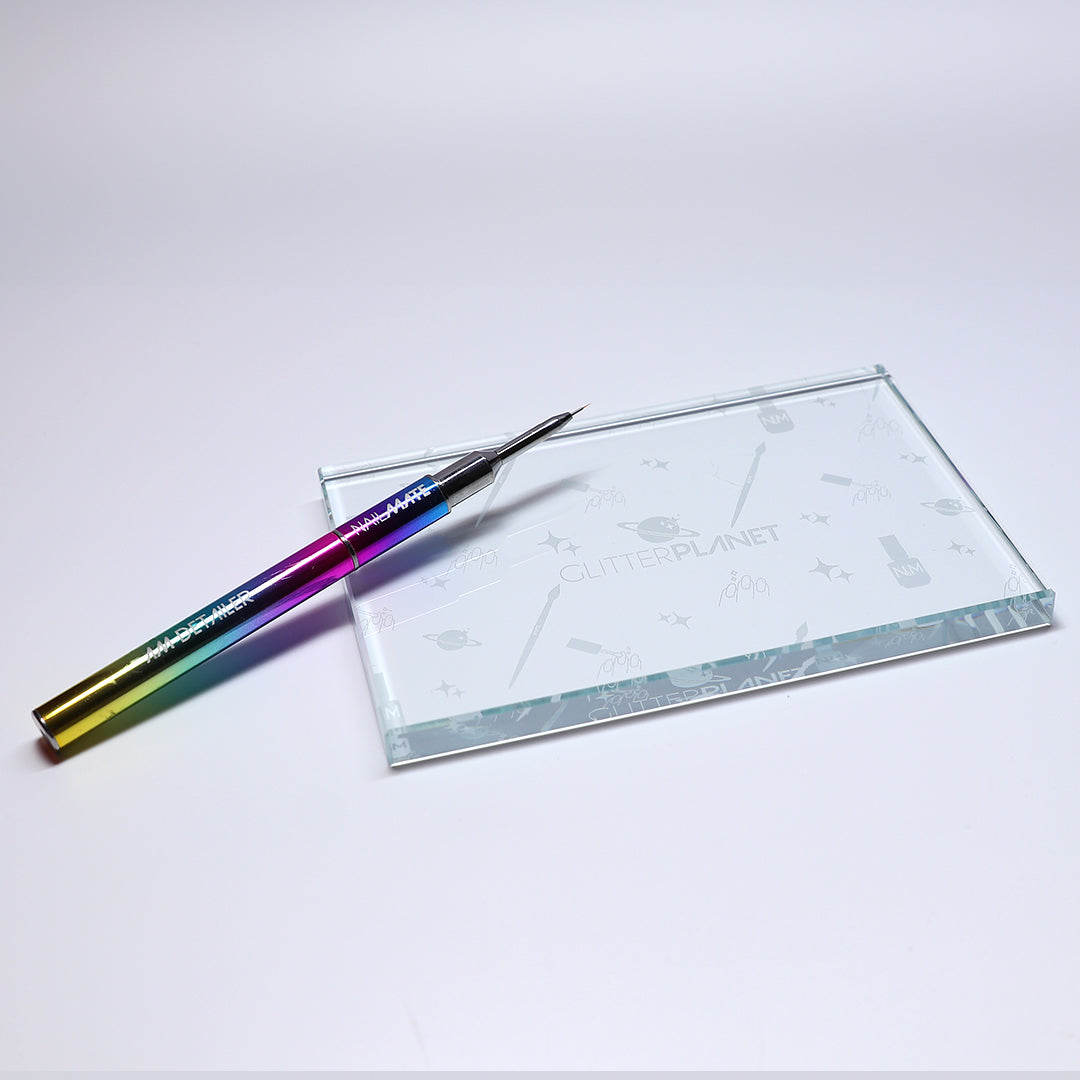 XL Glass Nail Art Palette