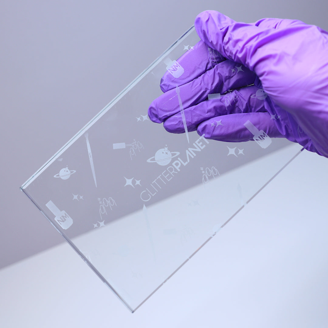 XL Glass Nail Art Palette