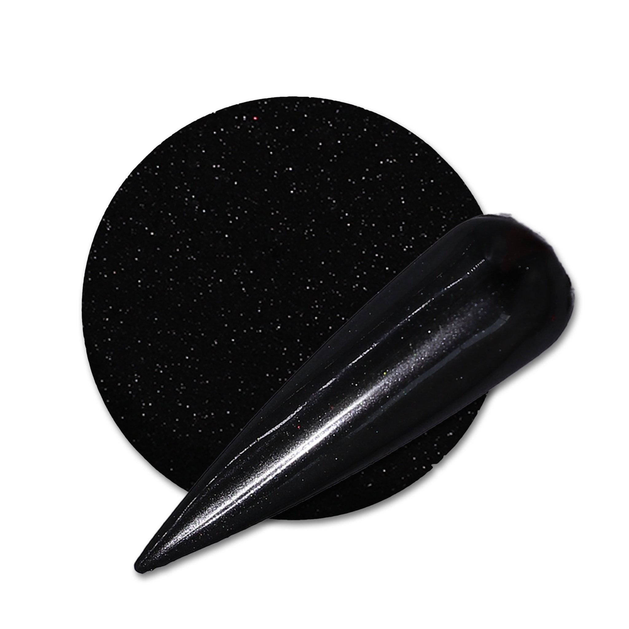 Americano - Black Chrome Nail Pigment Powder
