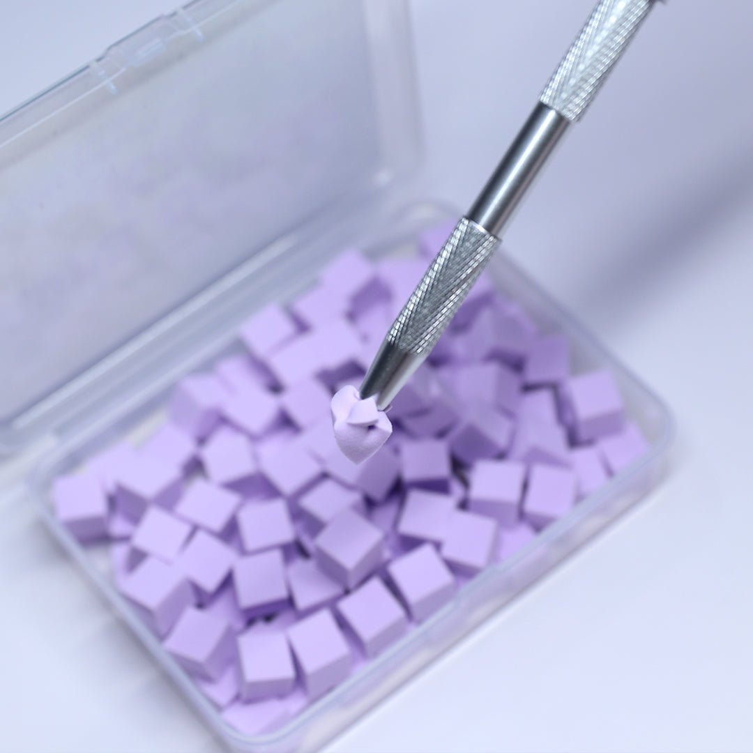 Aura Ombre Nail Art Kit | 200 Pixie Puffs Sponges & Claw Tool