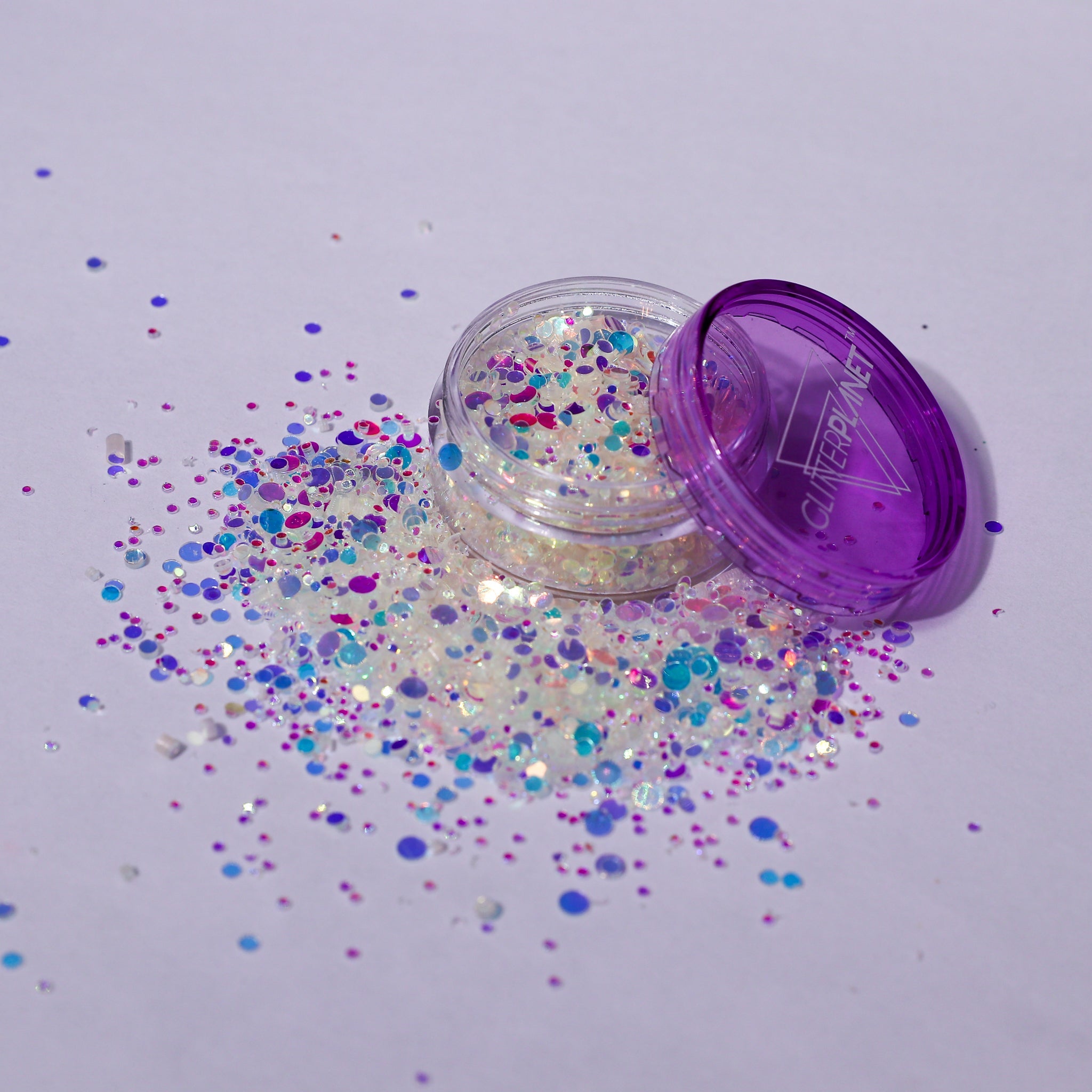 Aurora Dot Iridescent Chunky Nail Glitter 5g