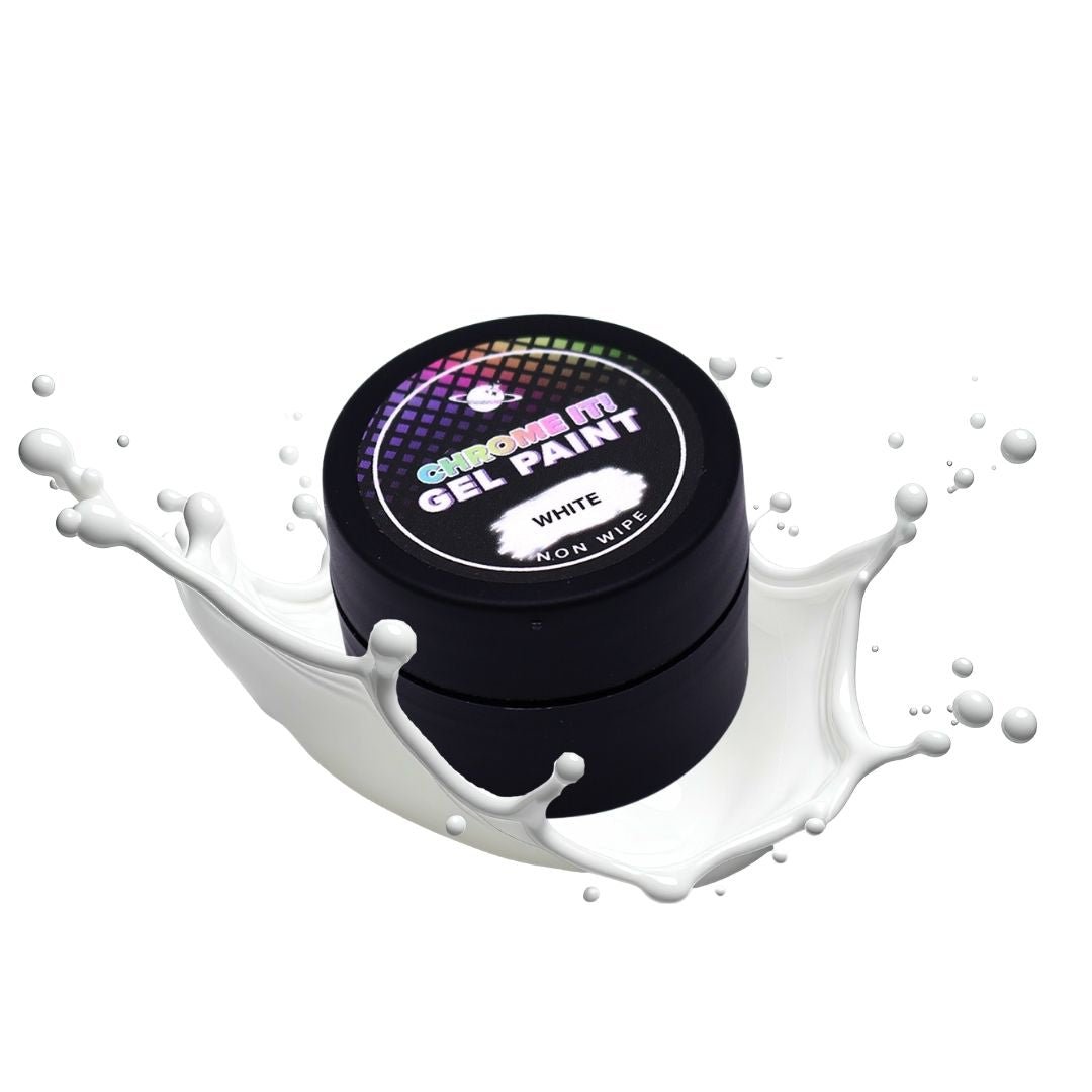 Black & White No Wipe Gel Paint 8ml