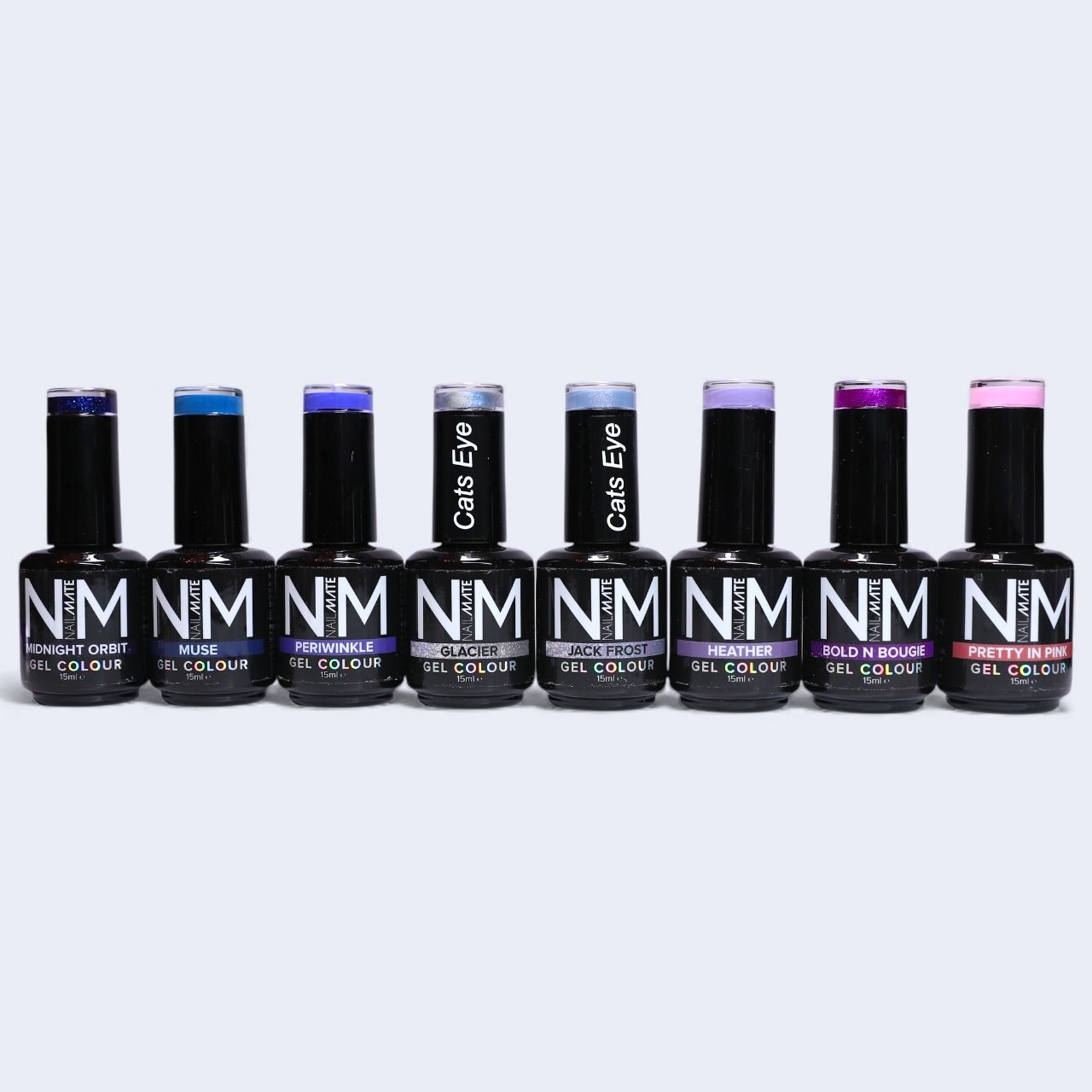 Brisk & Bougie β 8 Piece Winter Gel Polish Collection