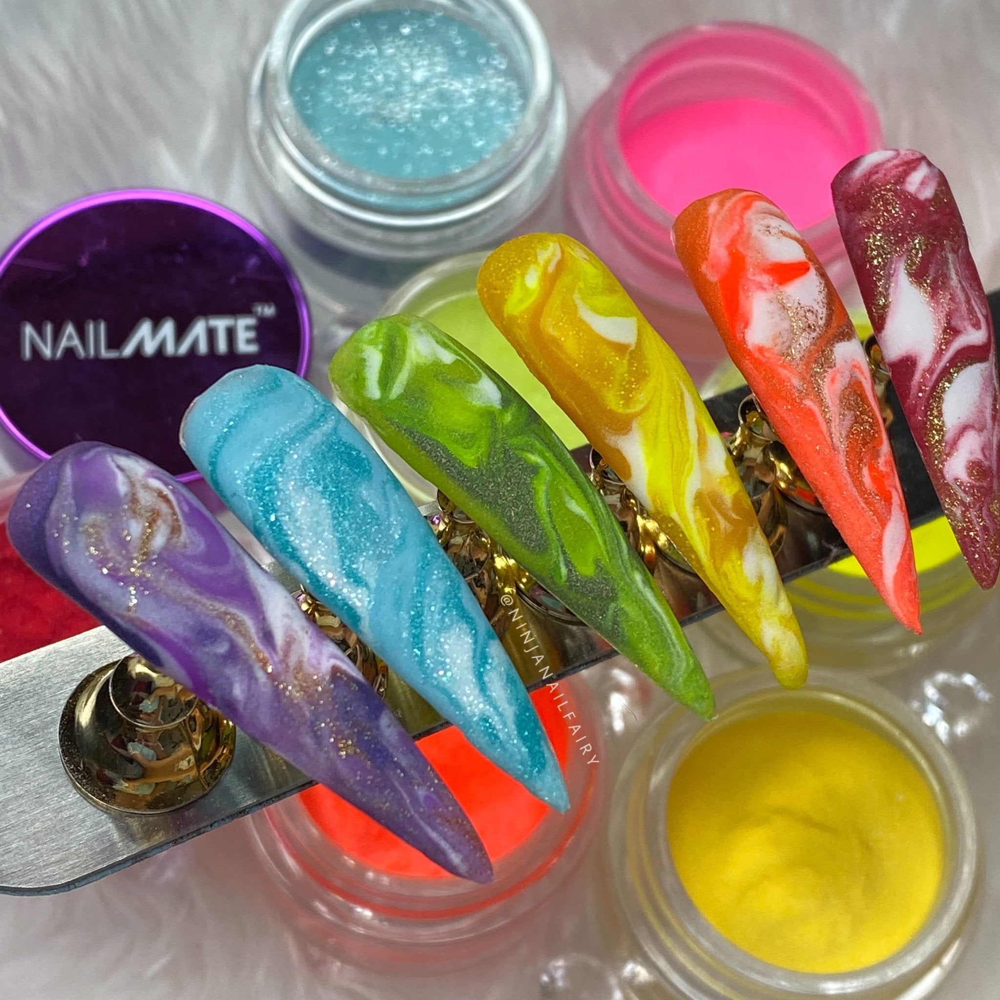 CIRCUS Coloured Acrylic Powder Collection x 13pcs
