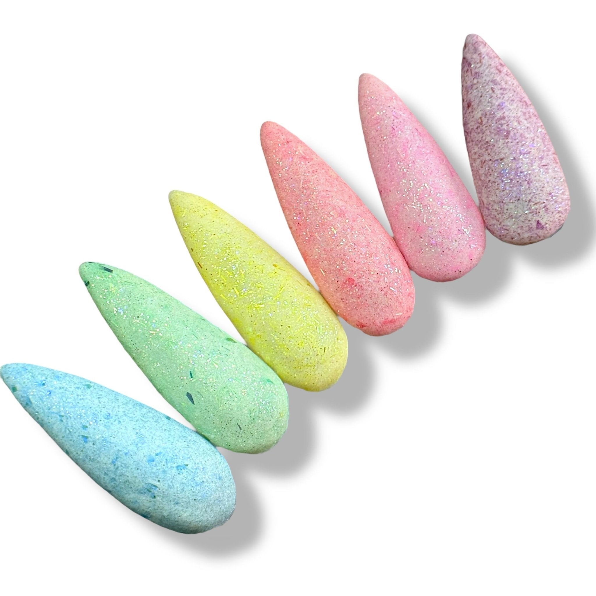 Coloured Acrylic Set x 6 | Frilly Knickers