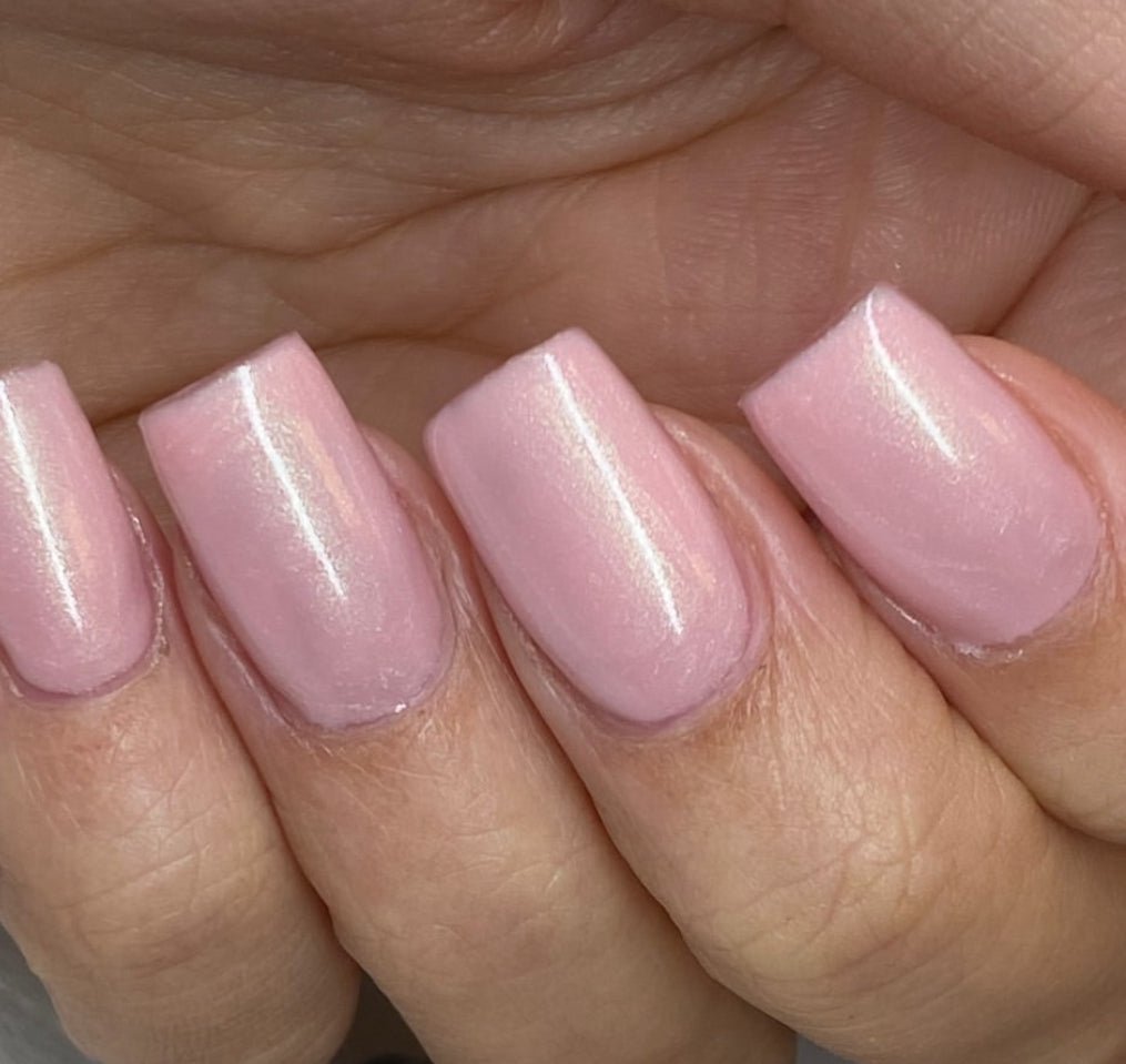 Coral Shimmer Build+ Gel