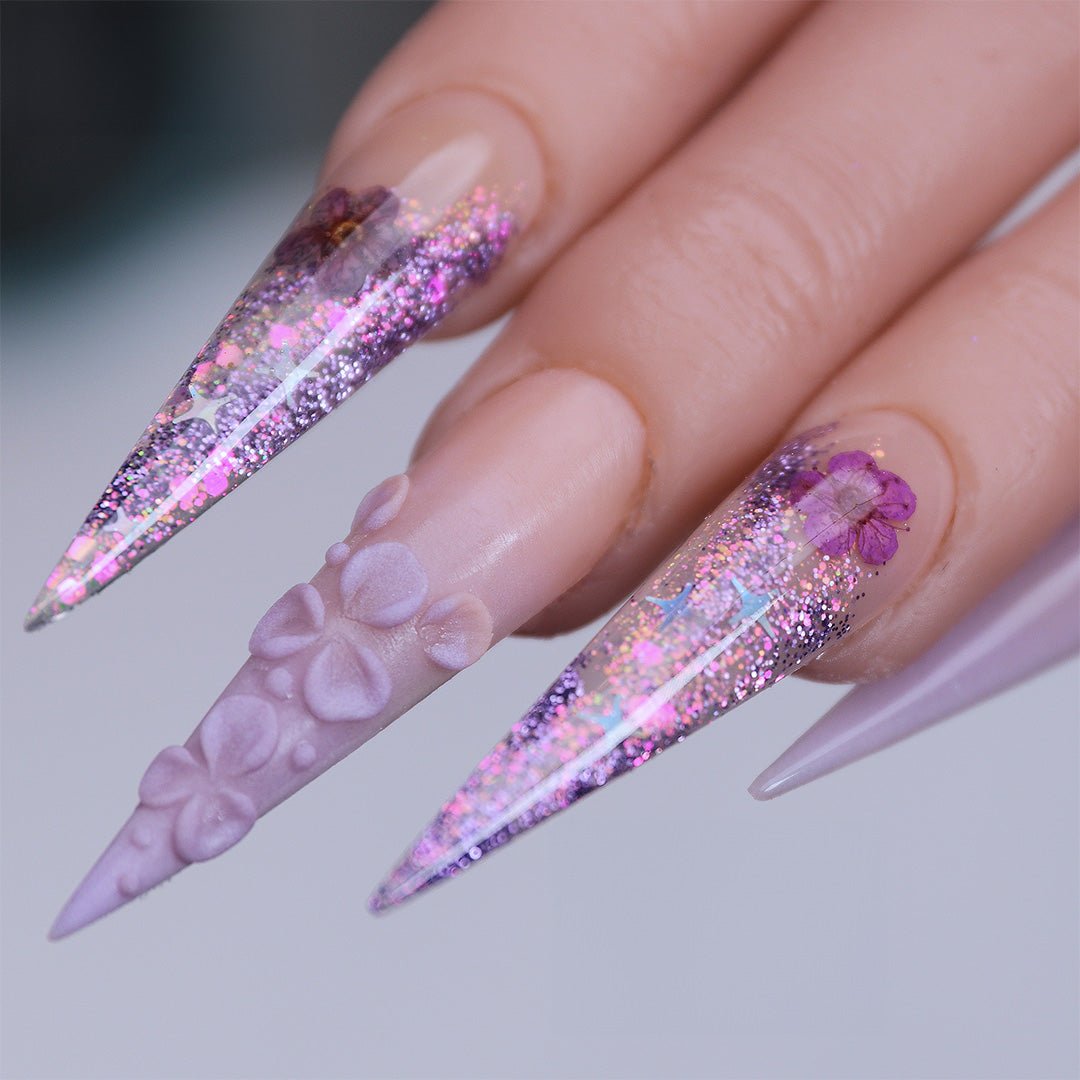 Easy tips Clear Long Stiletto Nail Tips 500pcs