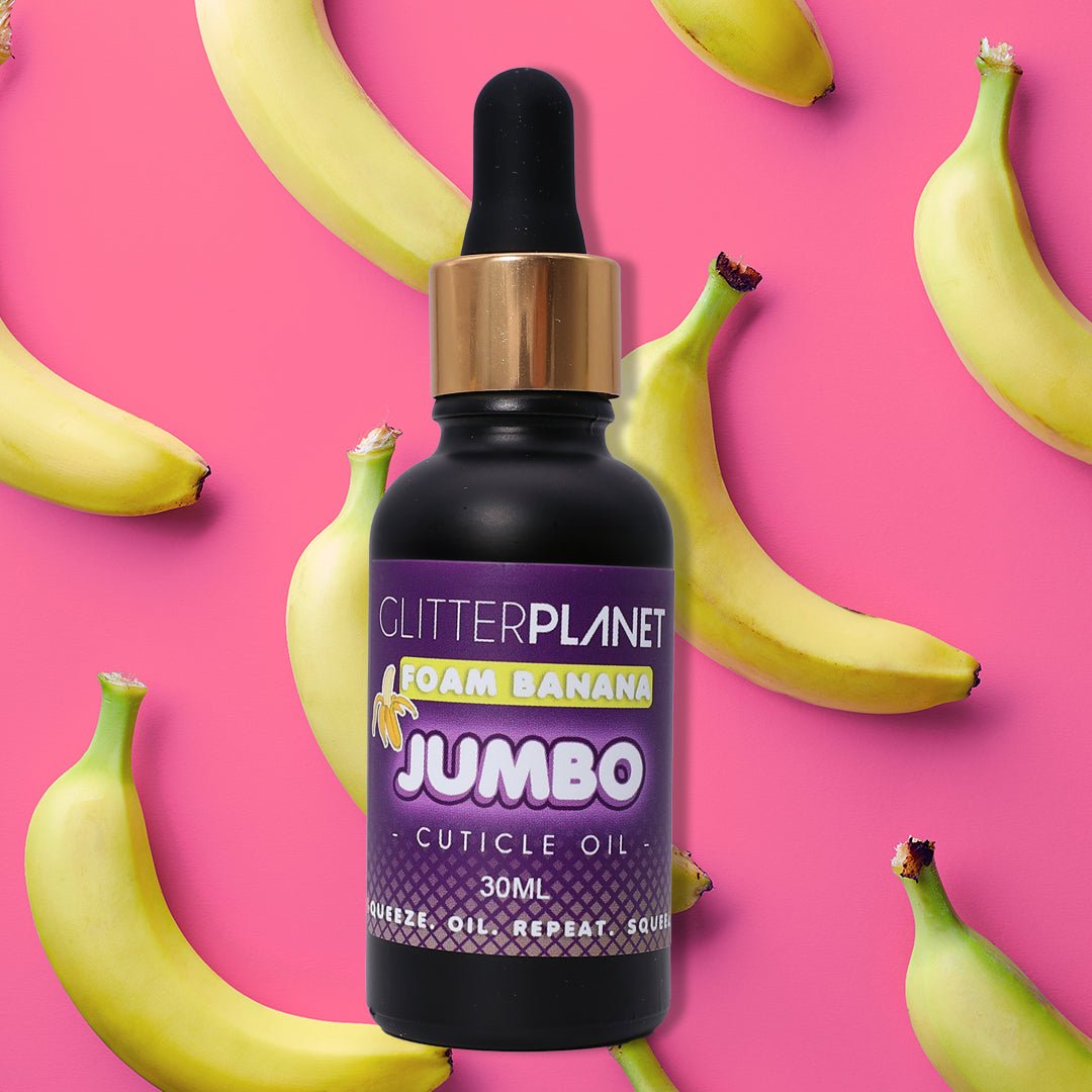 Foam Banana Cuticle Oil Bottle 30ml
