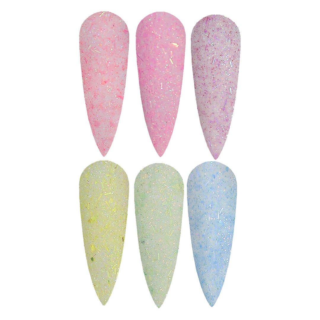 Frilly Knickers Pastel Glitter Acrylic Powder Collection