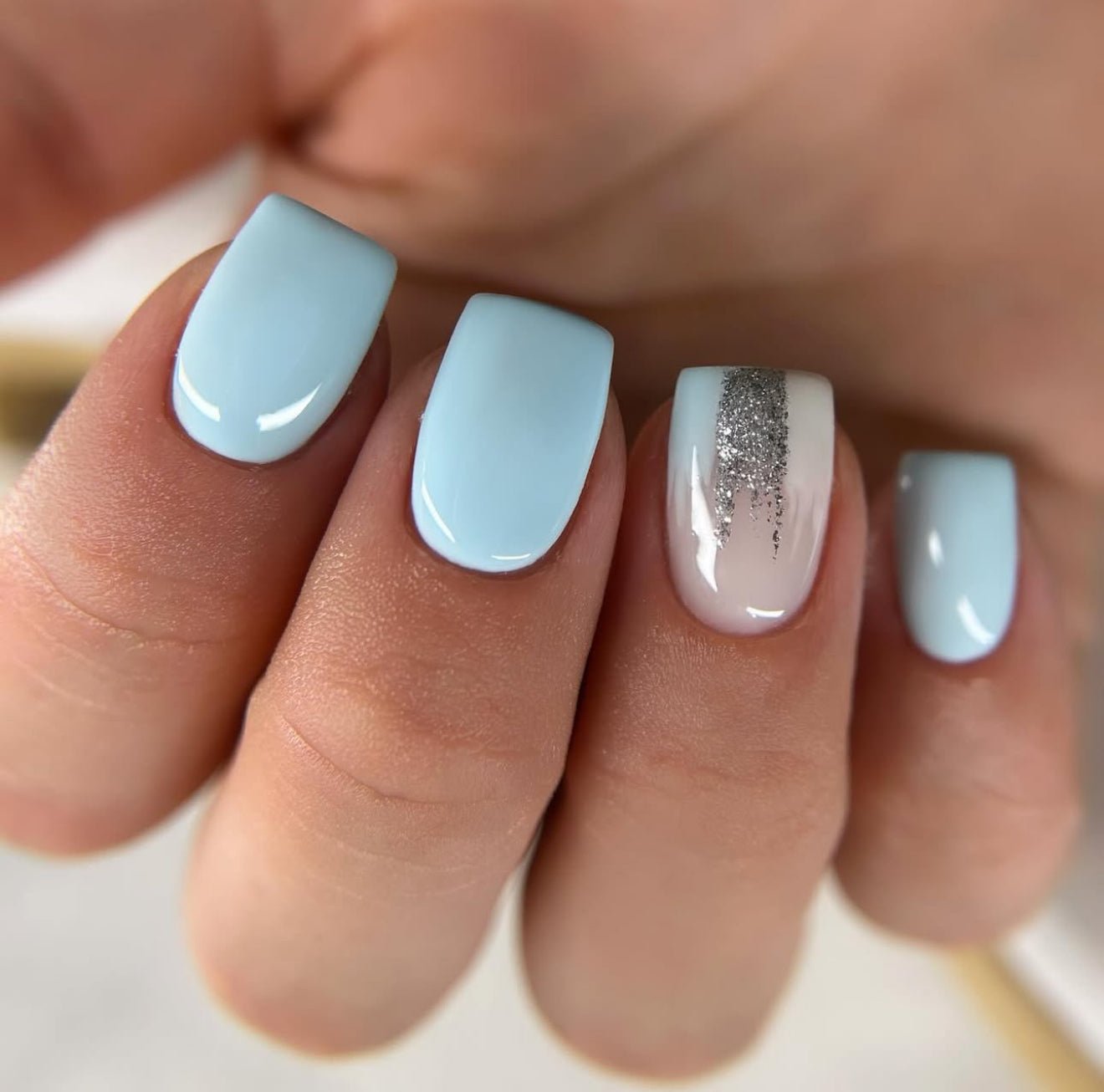 Frozen Pastel Blue Gel Polish 14ml