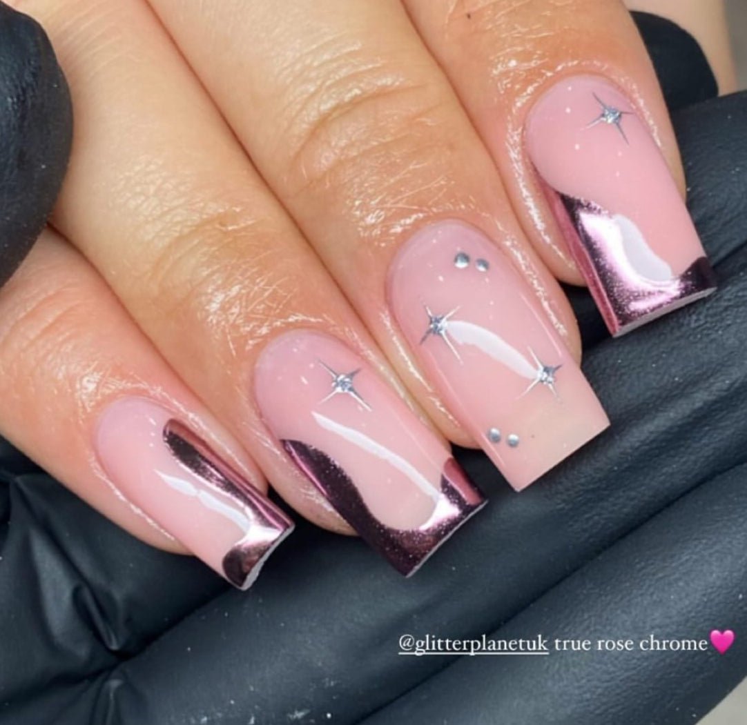True Rose Mirror Chrome Powder