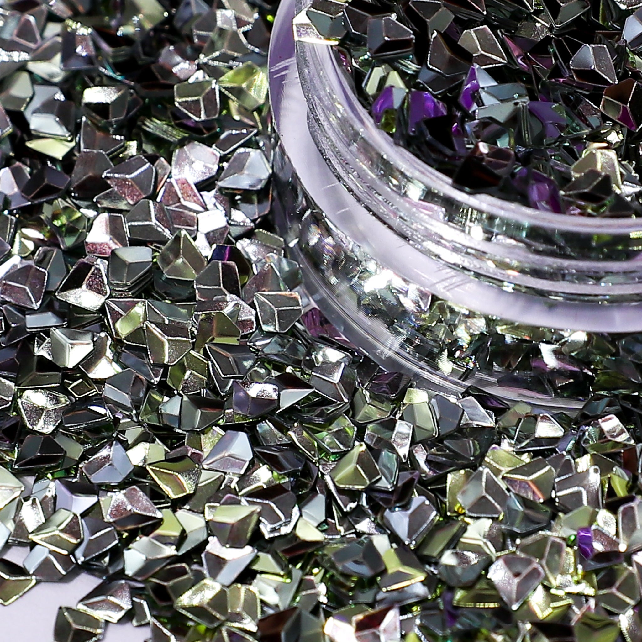 Gold Mine | Gold 3d Gem Nail Glitter