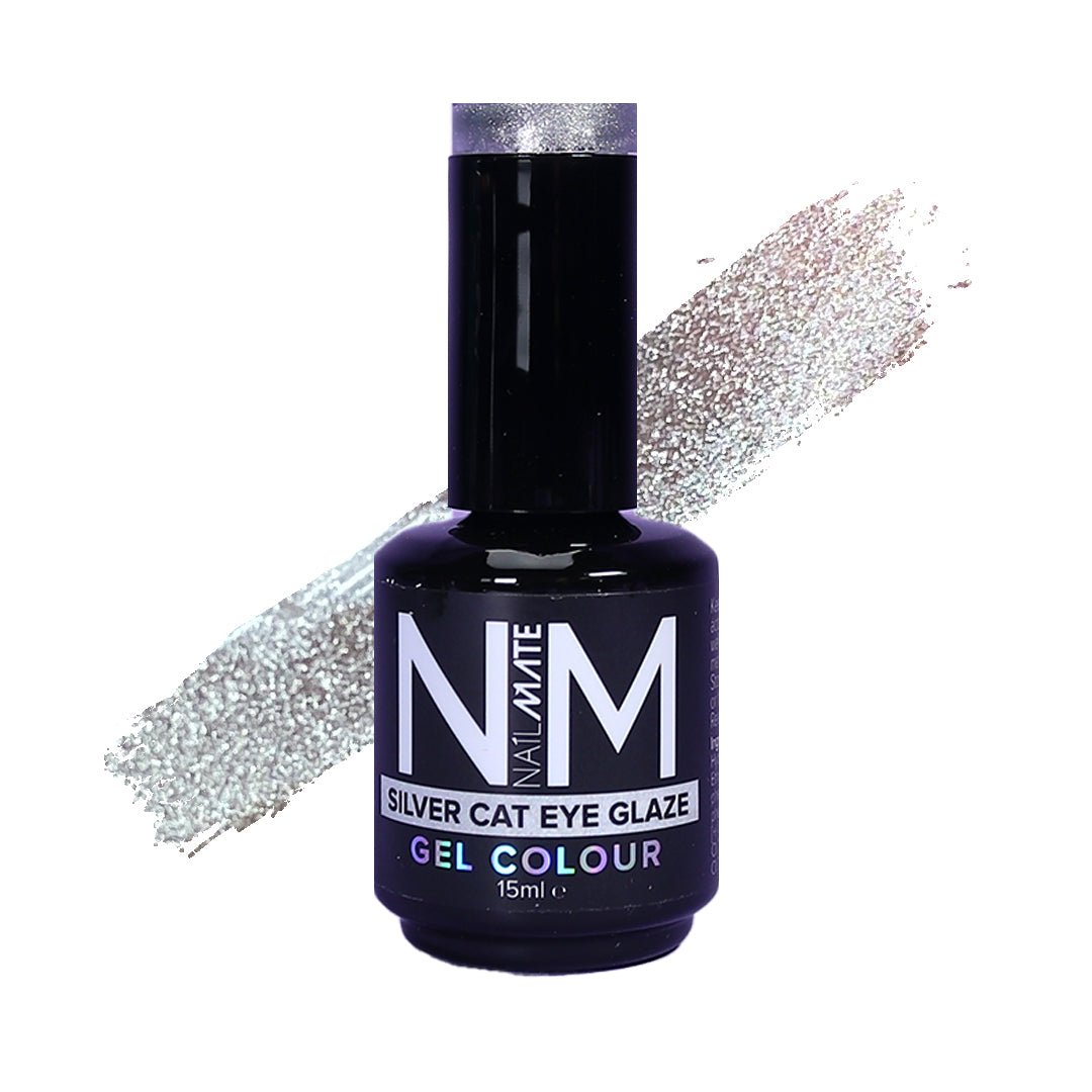 Nail Mate Silver Cat Eye Gel Polish 15ml