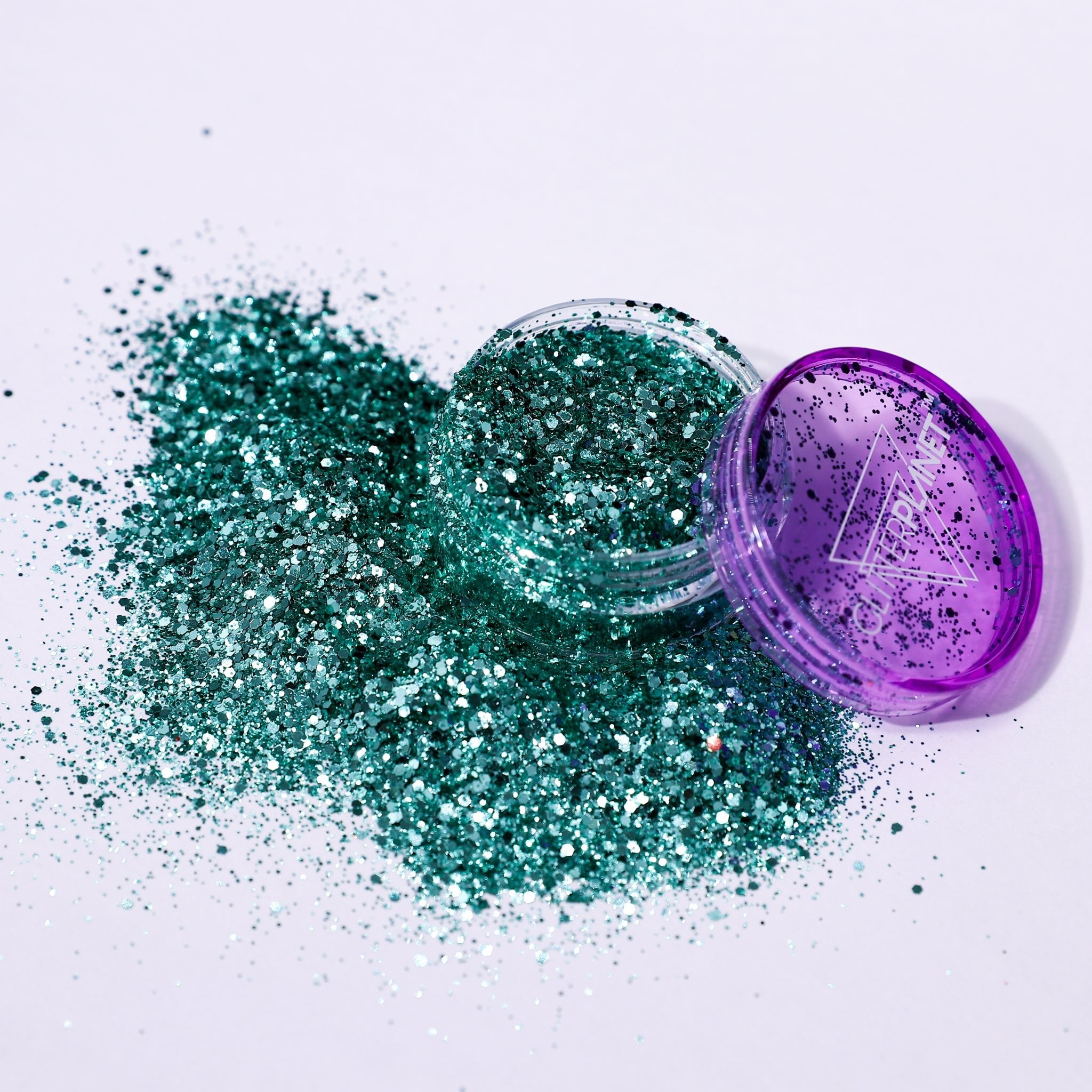 High Maintenance Teal Nail Art Glitter