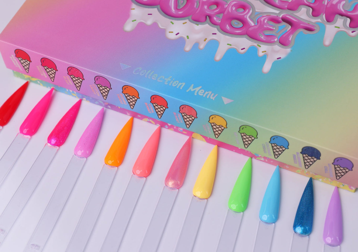 Ice Cream Sorbet - 12 Piece Gel Polish Collection