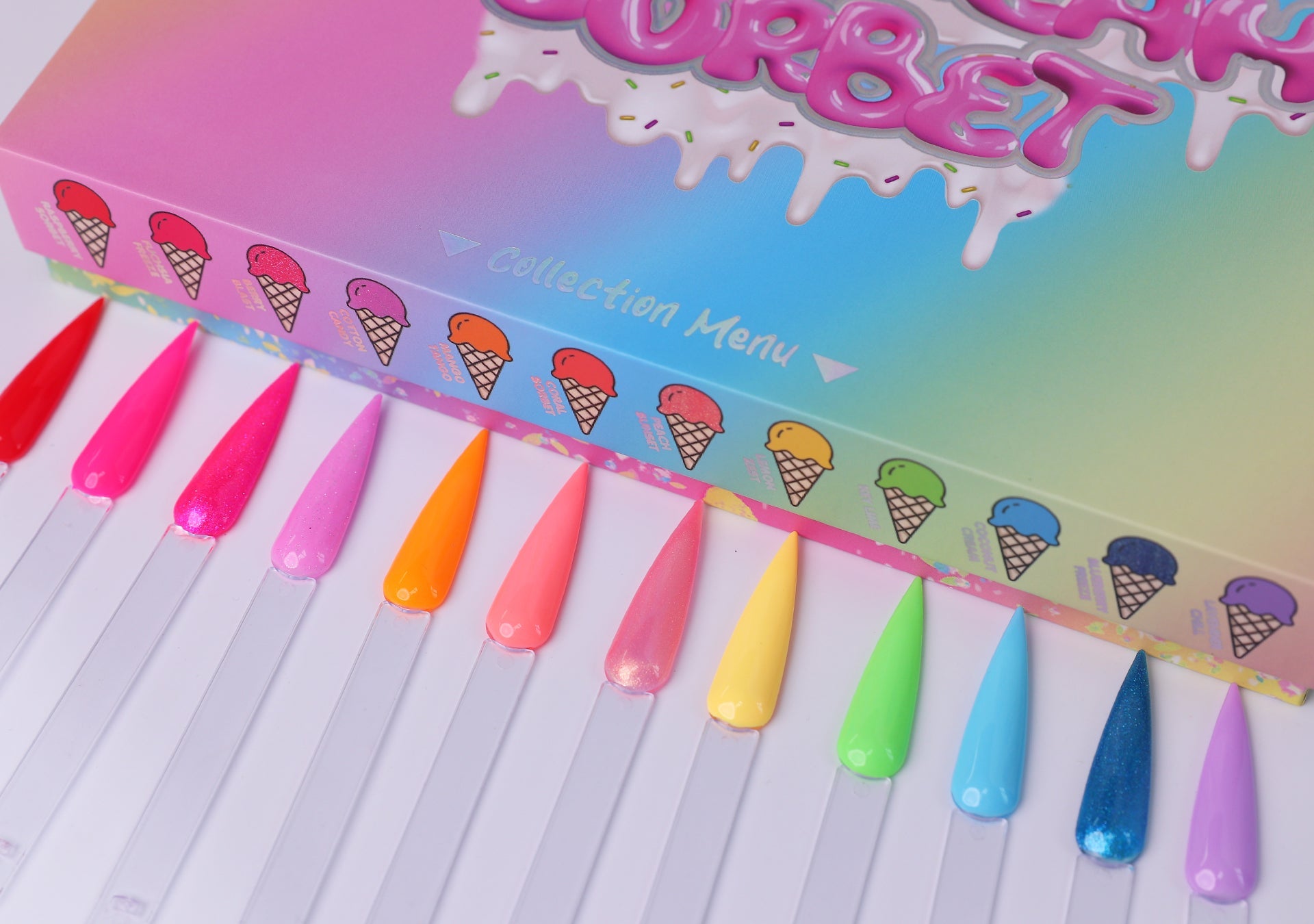 Ice Cream Sorbet - 12 Piece Gel Polish Collection