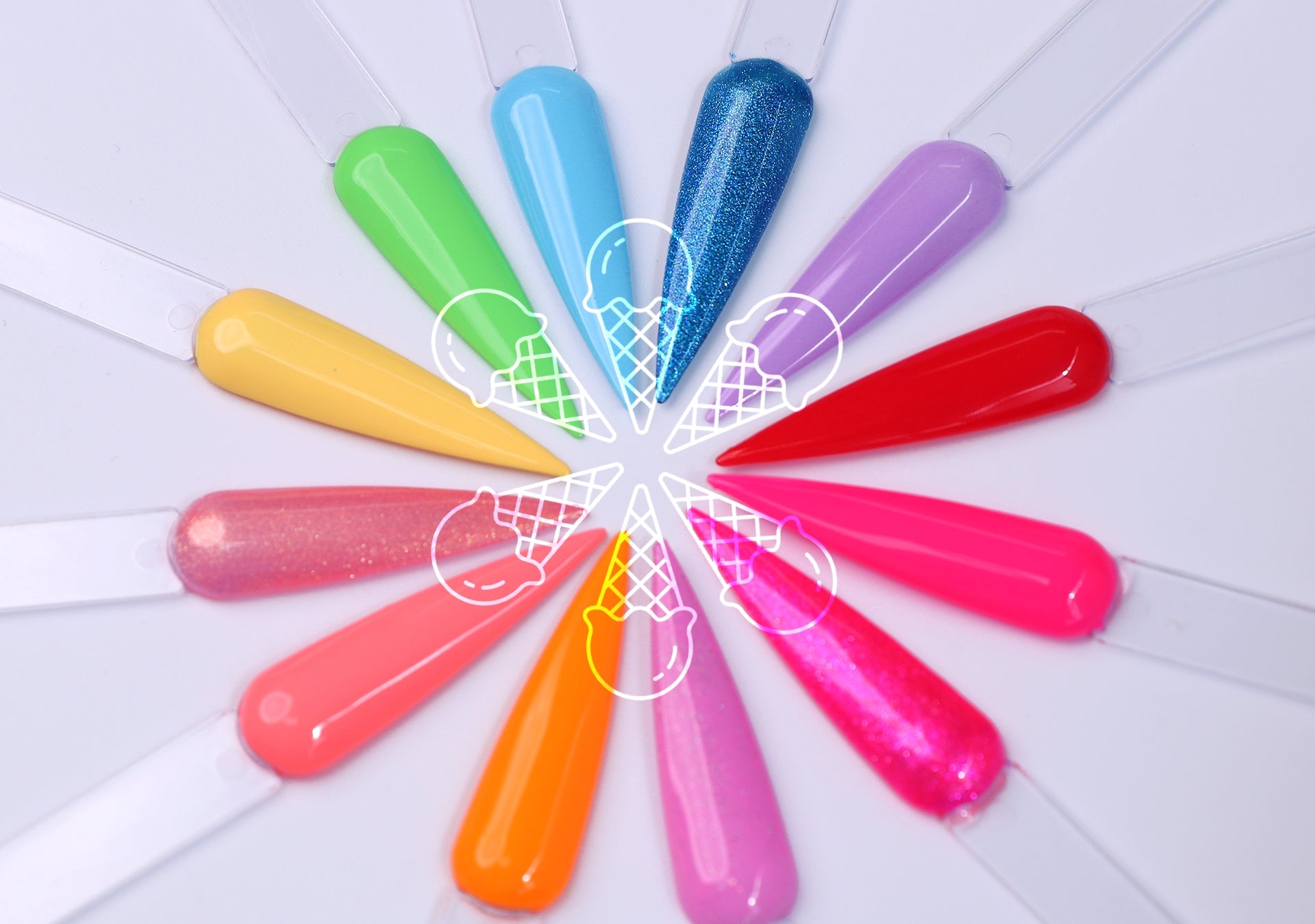 Ice Cream Sorbet - 12 Piece Gel Polish Collection