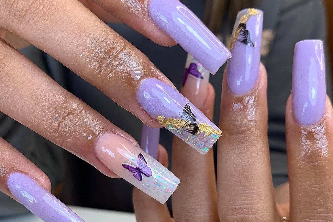 Lilac Rose Acrylic Nail Powder