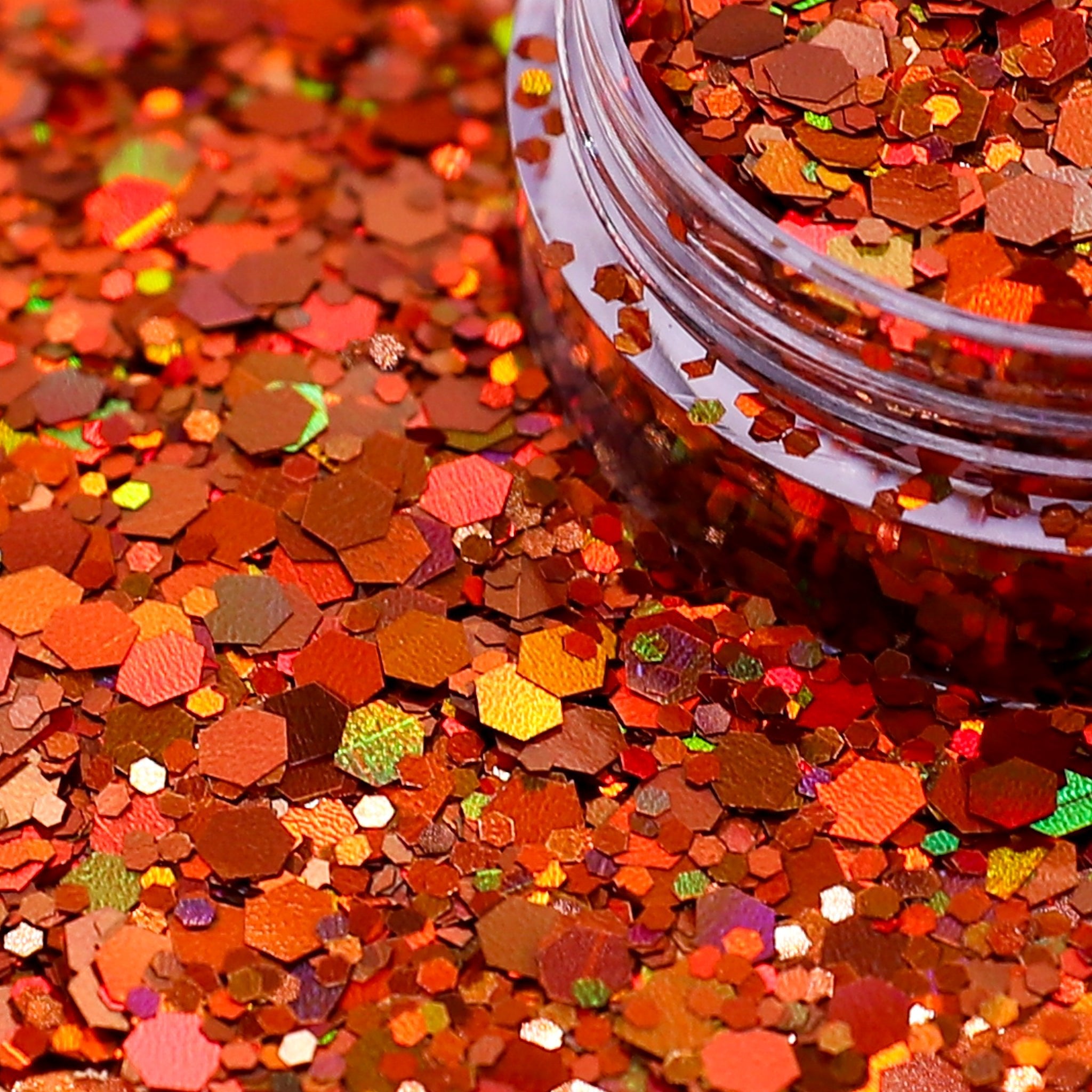 Loose Nail Glitter | Copper Crush