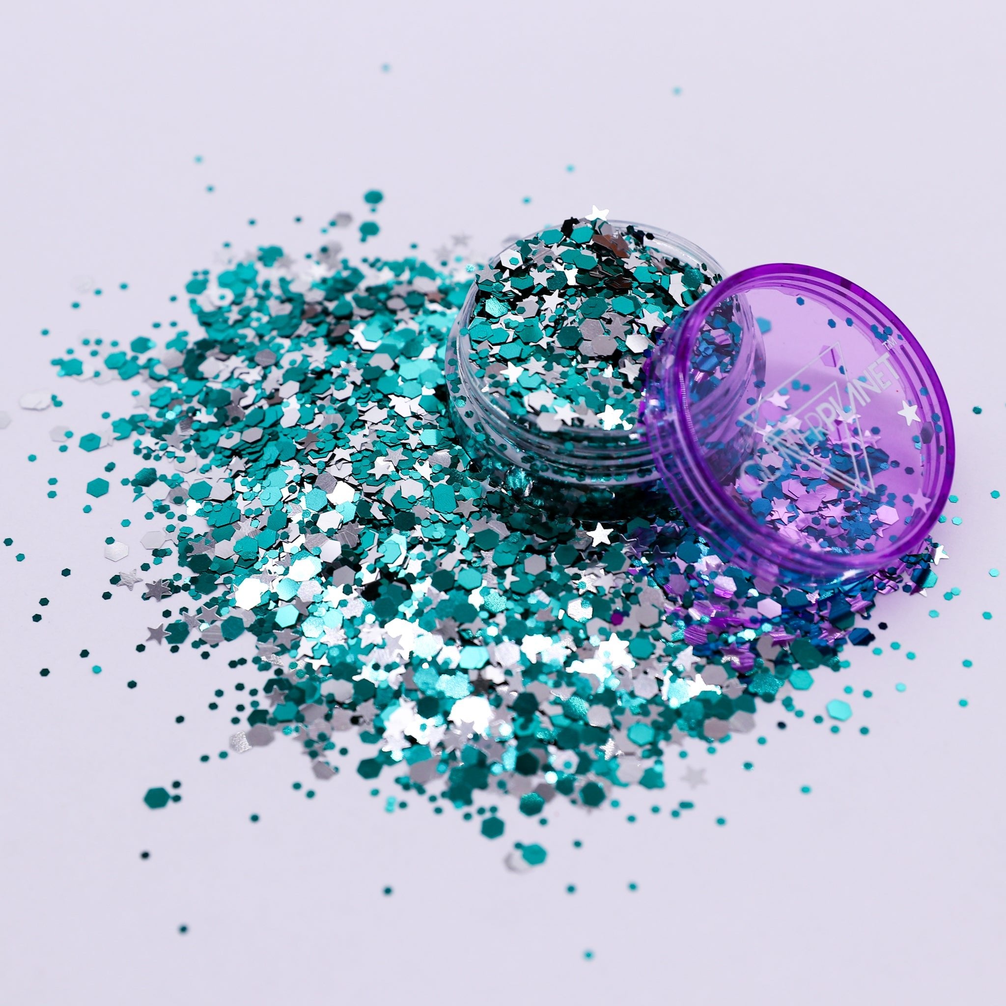 Loose Nail Glitter | Emerald Star