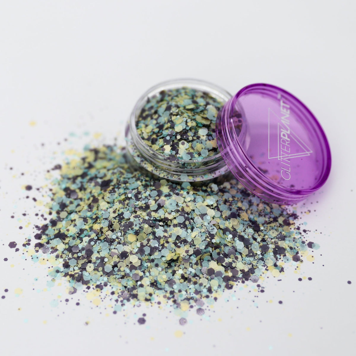Loose Nail Glitter | Grey Scale