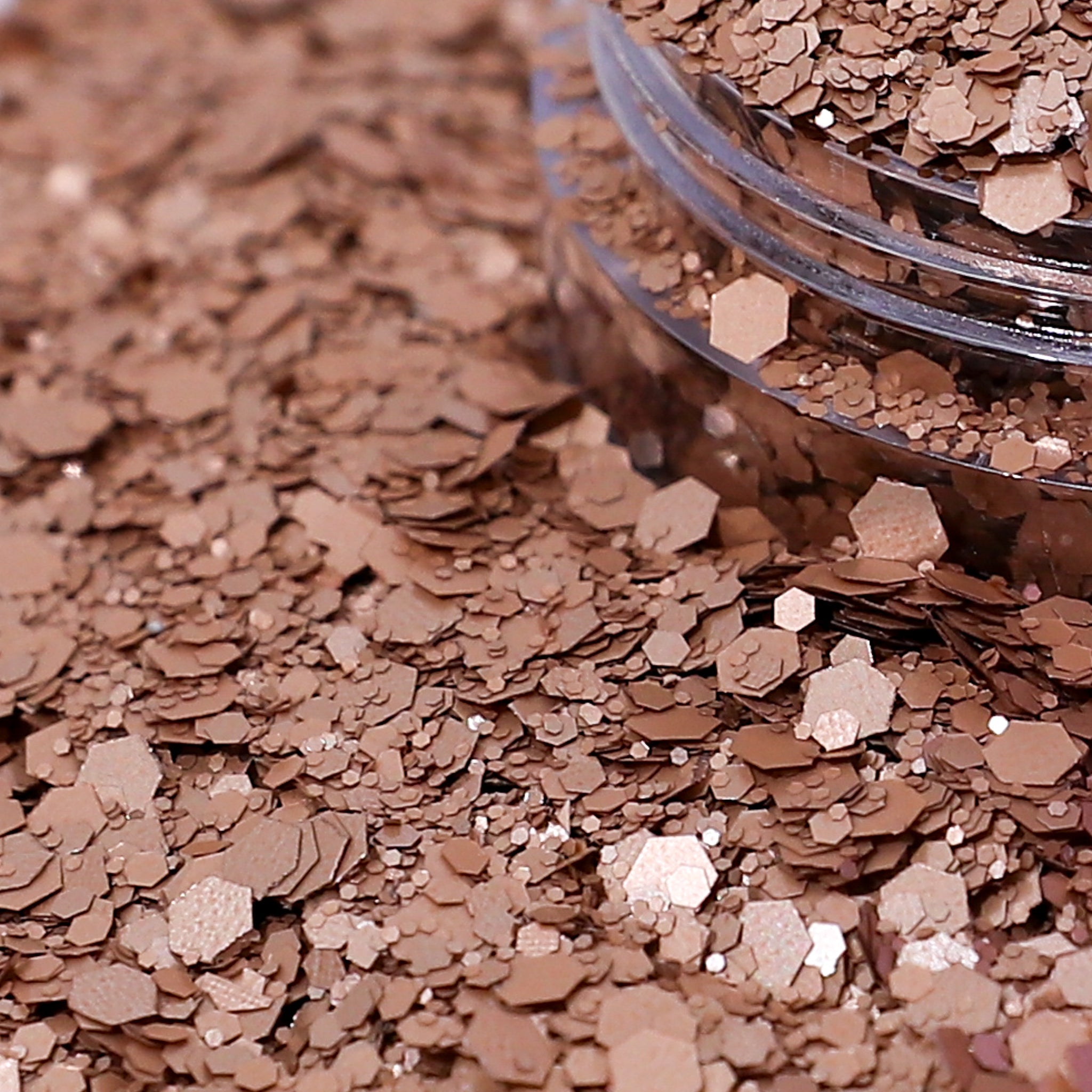 Loose Nail Glitter | Latte