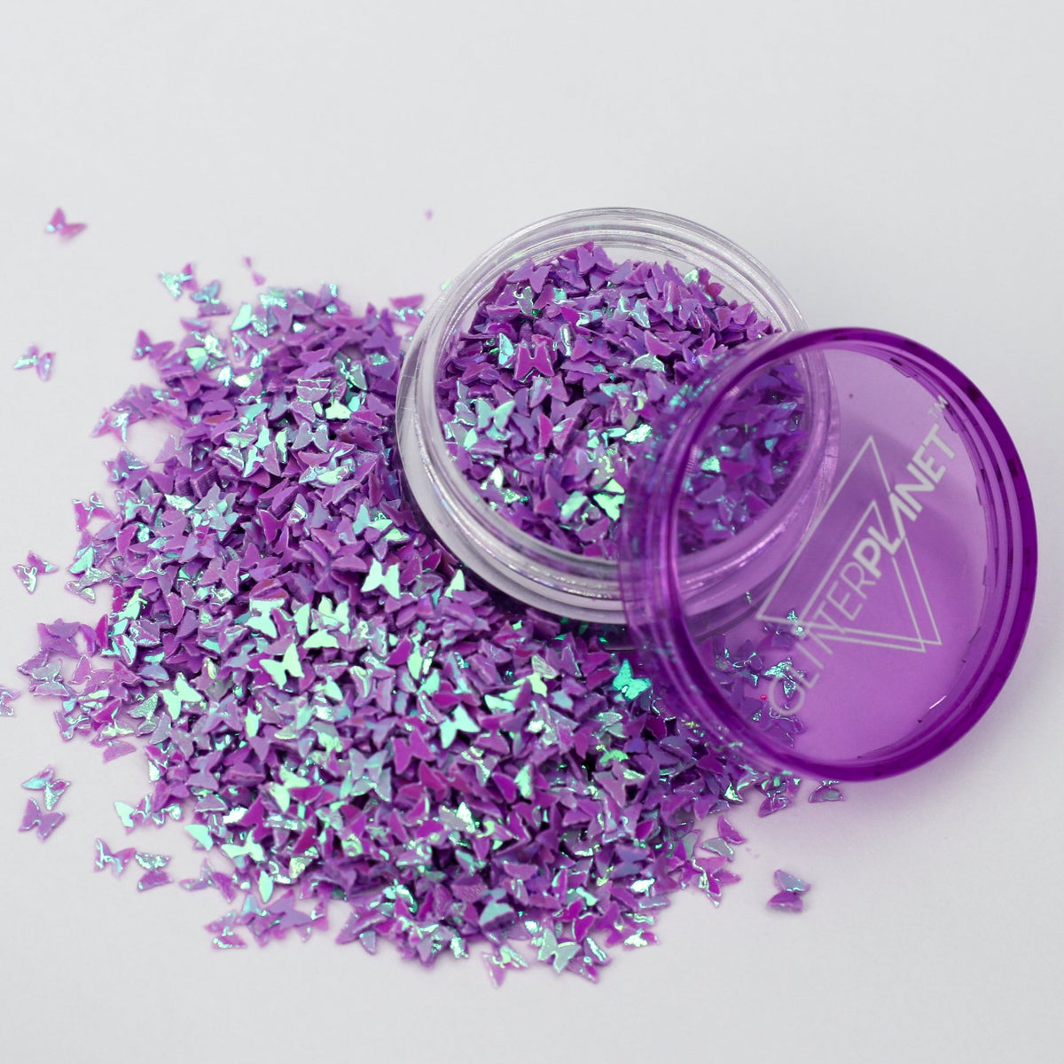 Pearl Lilac Butterfly mix Nail Glitter