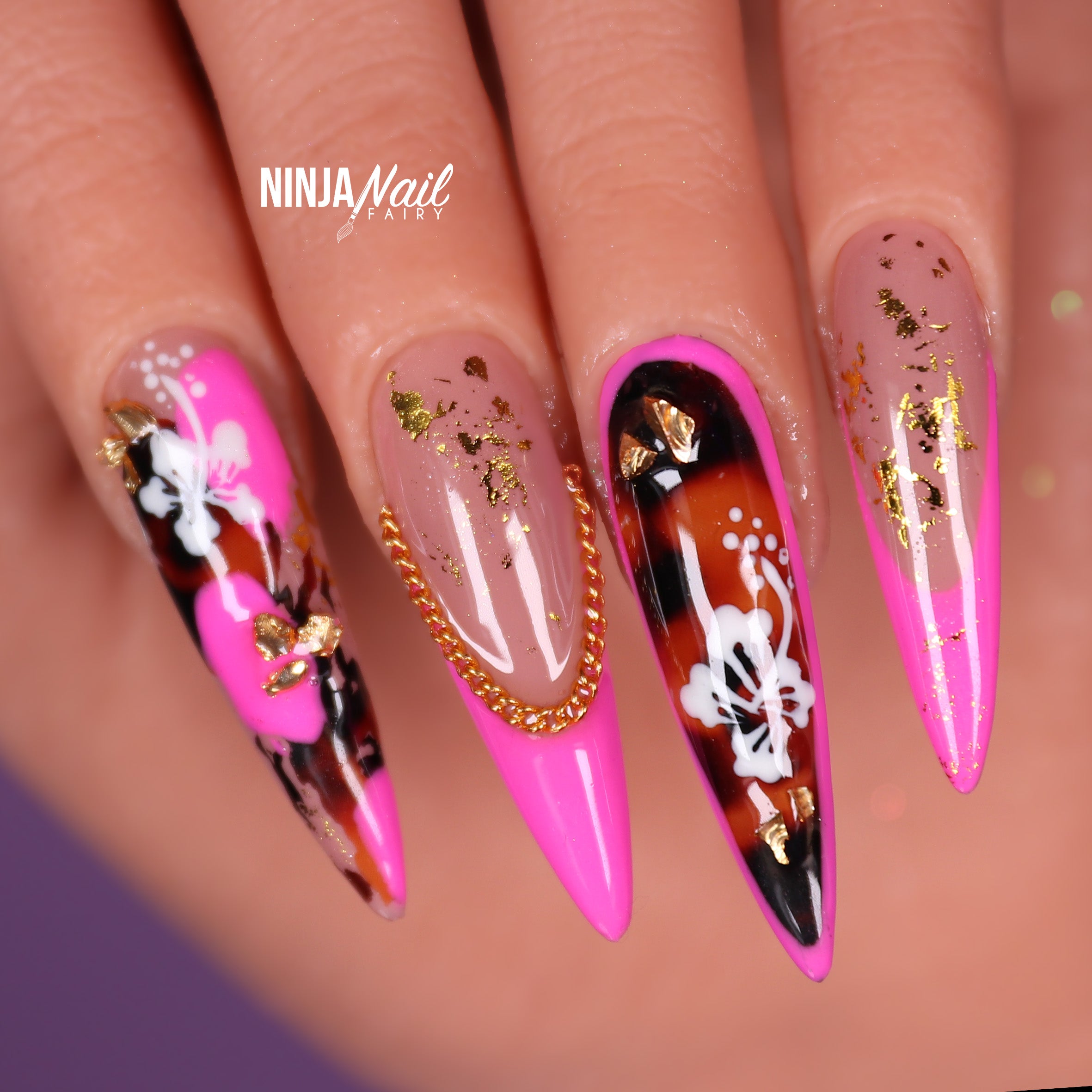 XL Stiletto Gelly Flex Full Cover Gel Nail Tips