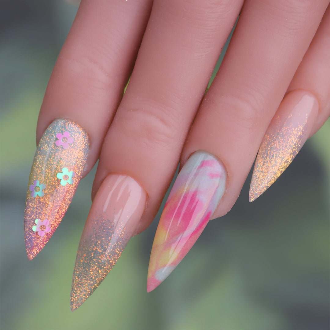 Pointed Almond Nail Tips - 500pcs