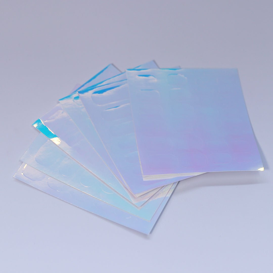 Pre Cut Shapes Aurora Bubble Trend Nail Art Films