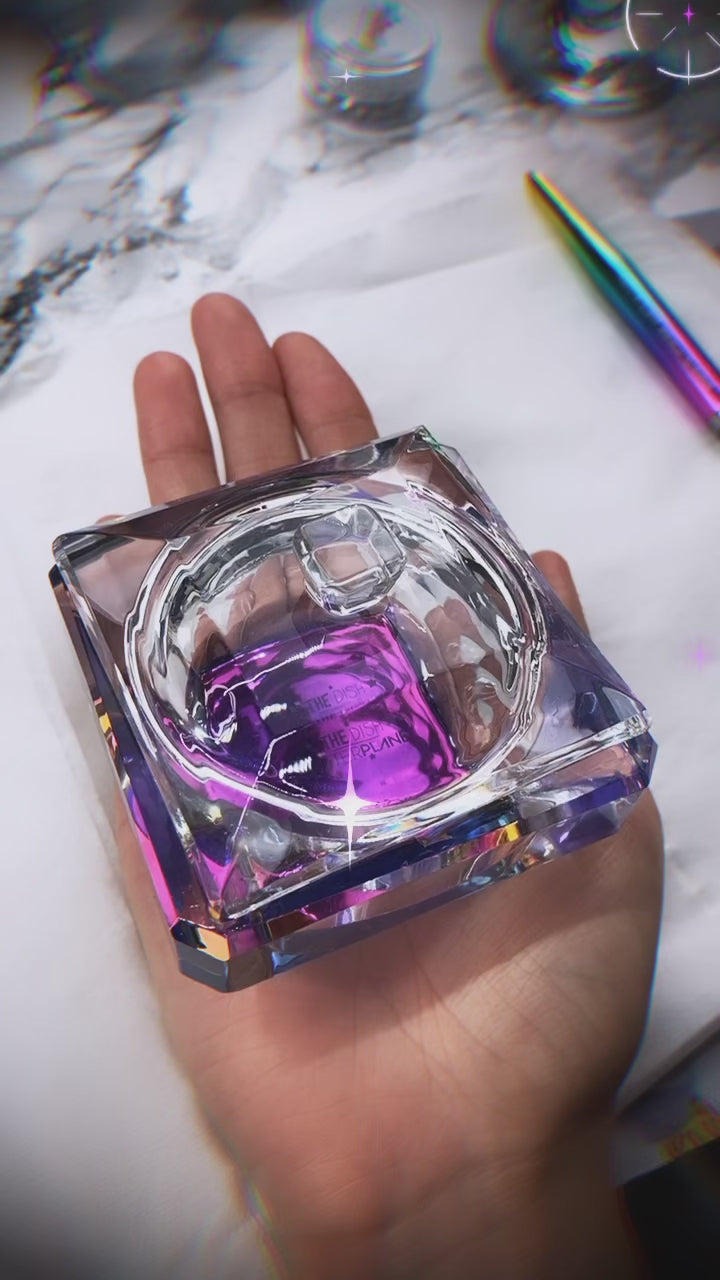 THE DISH - Large Clear Crystal Dappen Dish