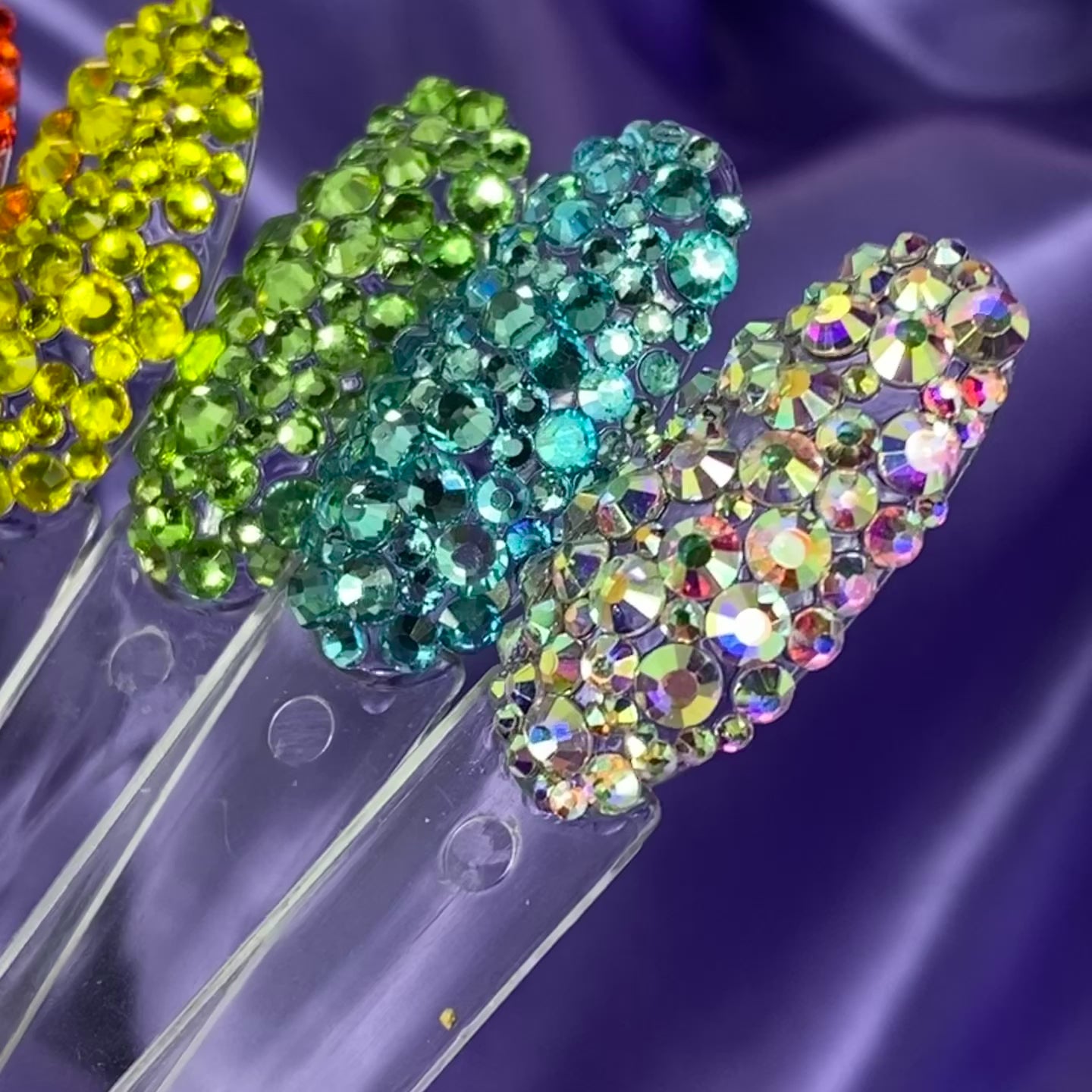 AB Crystals Mixed Sizes 1440pcs