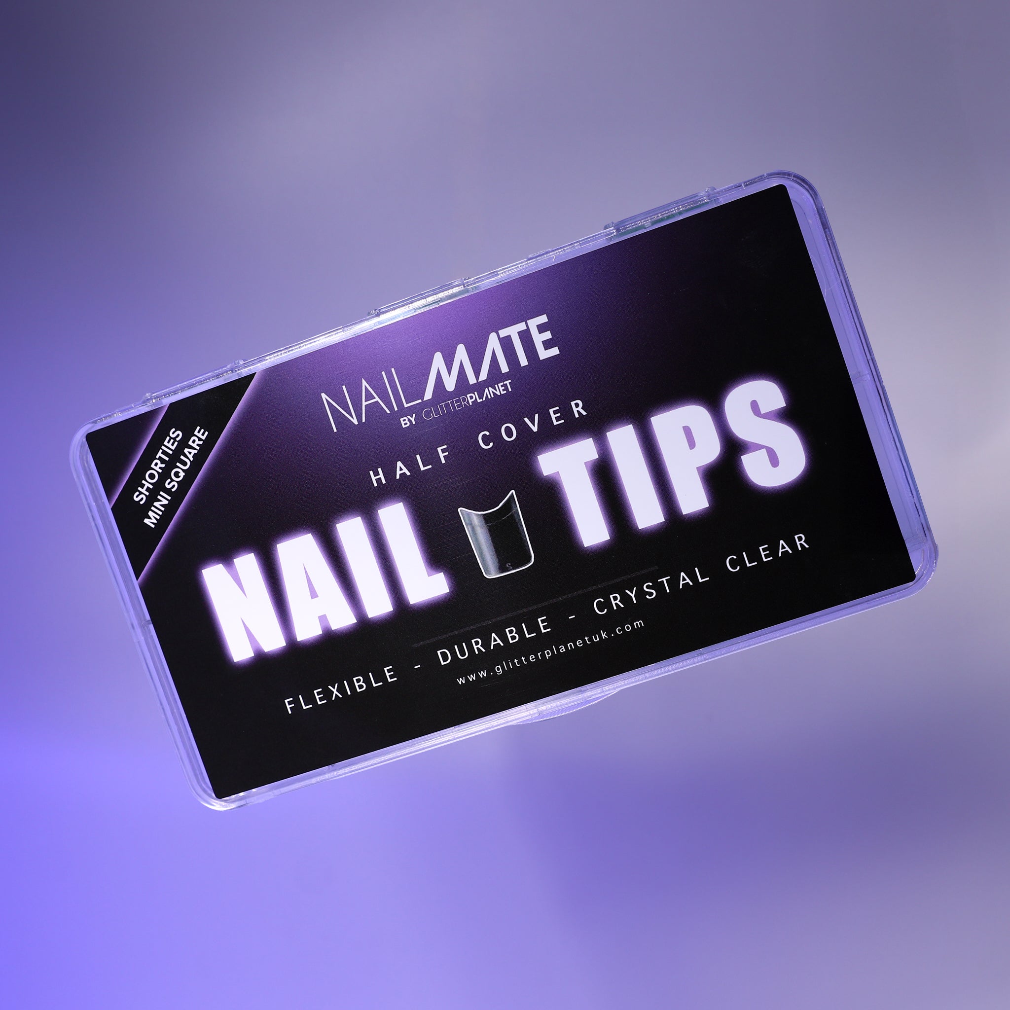 Shorties Mini Square Nail Tips- 500pcs