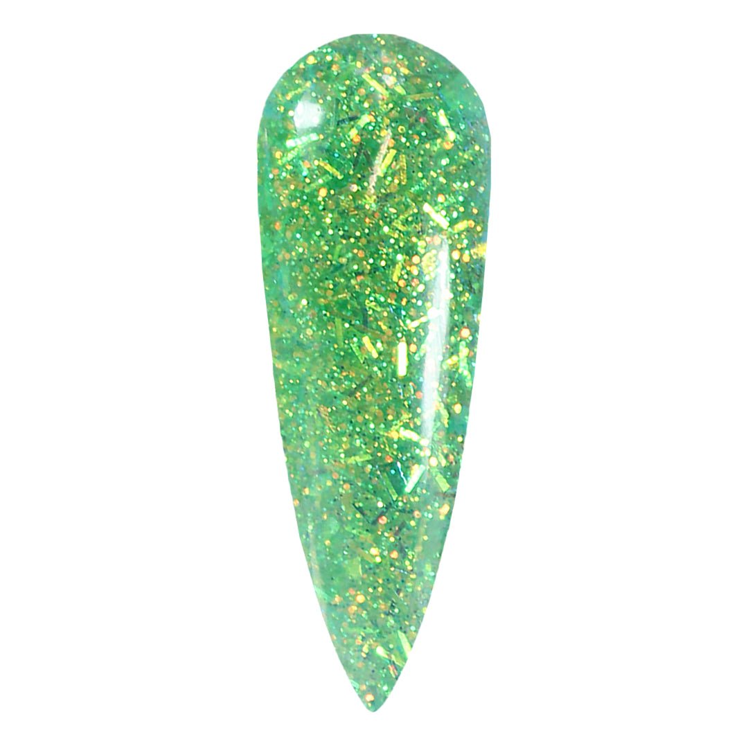 Sour Apple Green Glitter Acrylic Powder
