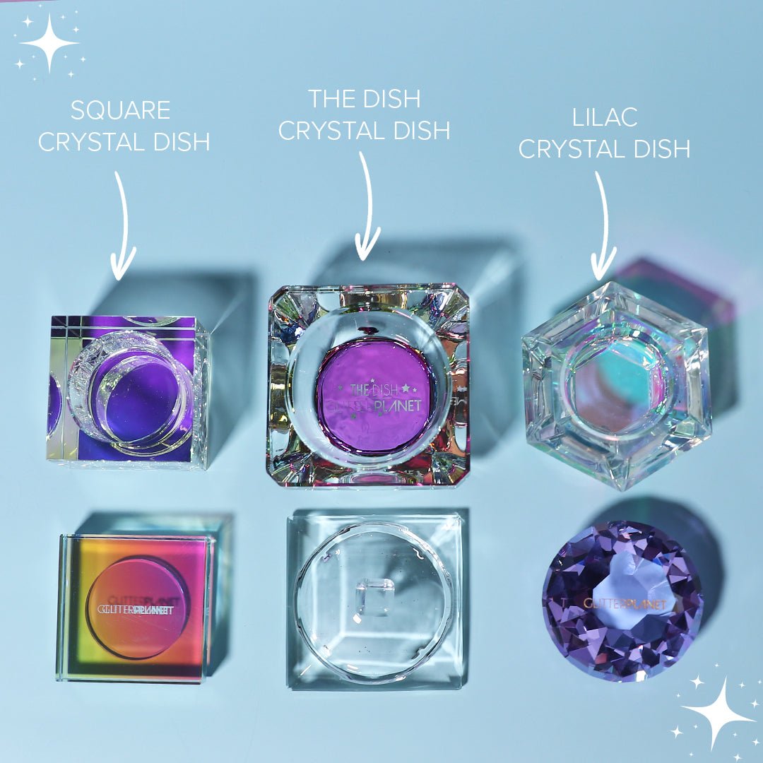THE DISH - Large Clear Crystal Dappen Dish