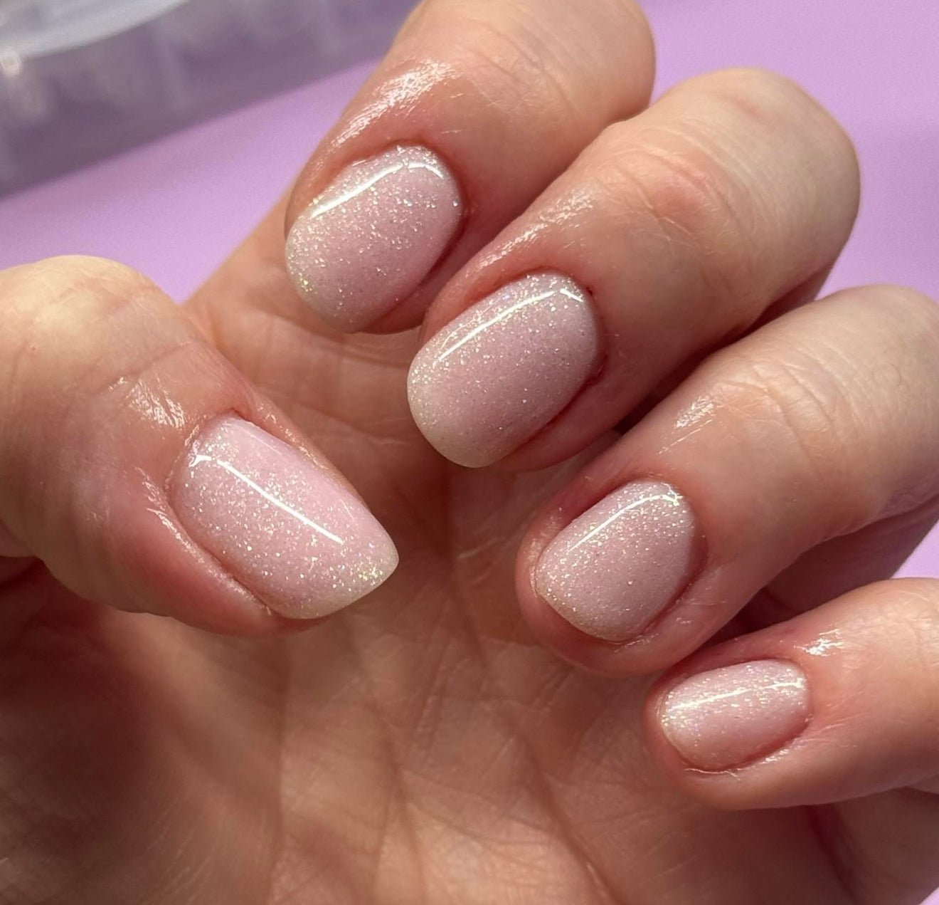 TUTU Pink Shimmer Build+ Gel