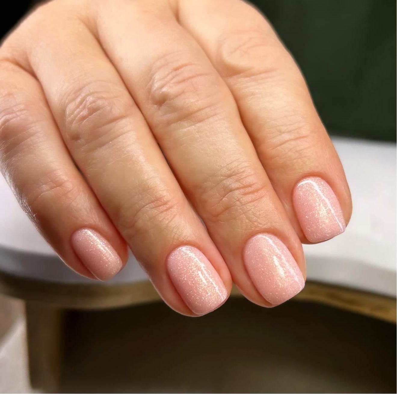 TUTU Pink Shimmer Build+ Gel