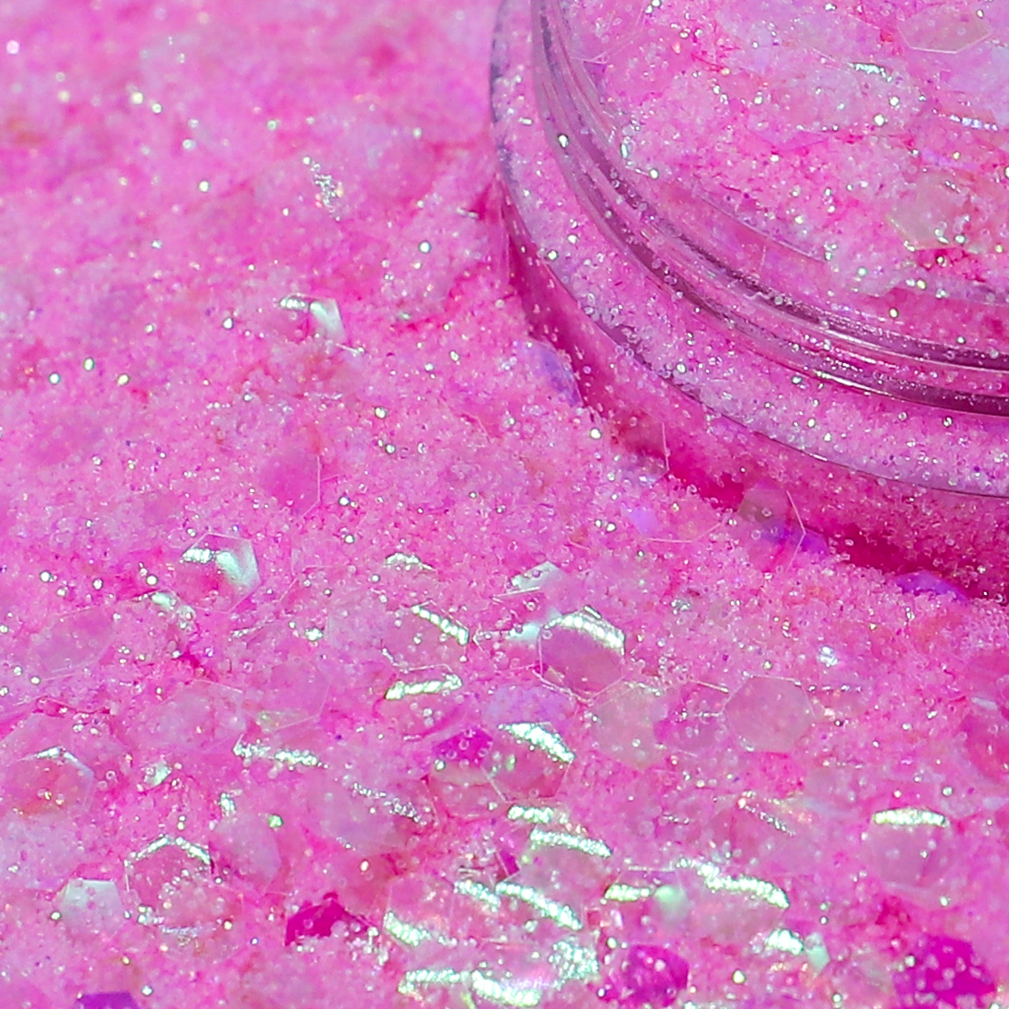 Unicorn Dreams Iridescent Pink Nail Glitter