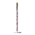 100% Kolinsky Acrylic Nail Brush | Pastel Pink Aqua