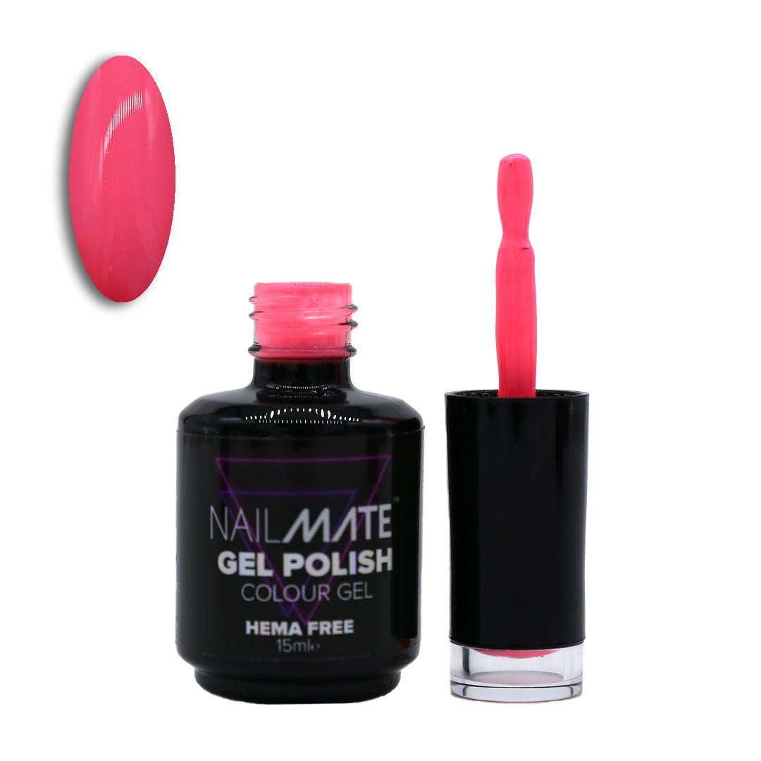 Beach Babe Coral Gel Polish - Glitter Planet