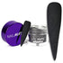 Houdini Black Acrylic Nail Powder - Glitter Planet