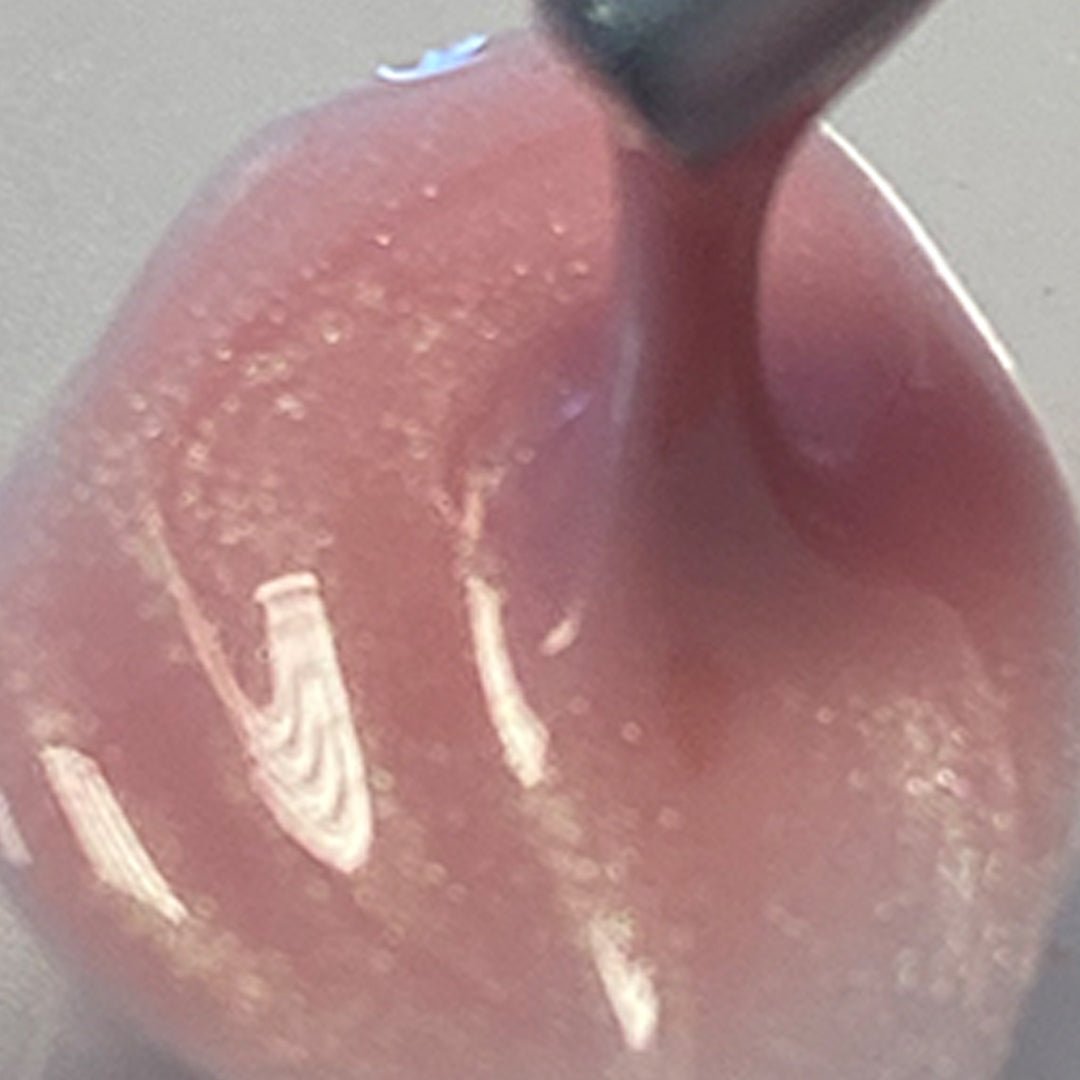 Coral Shimmer Build+ Strengthening Gel in a Bottle - Glitter Planet