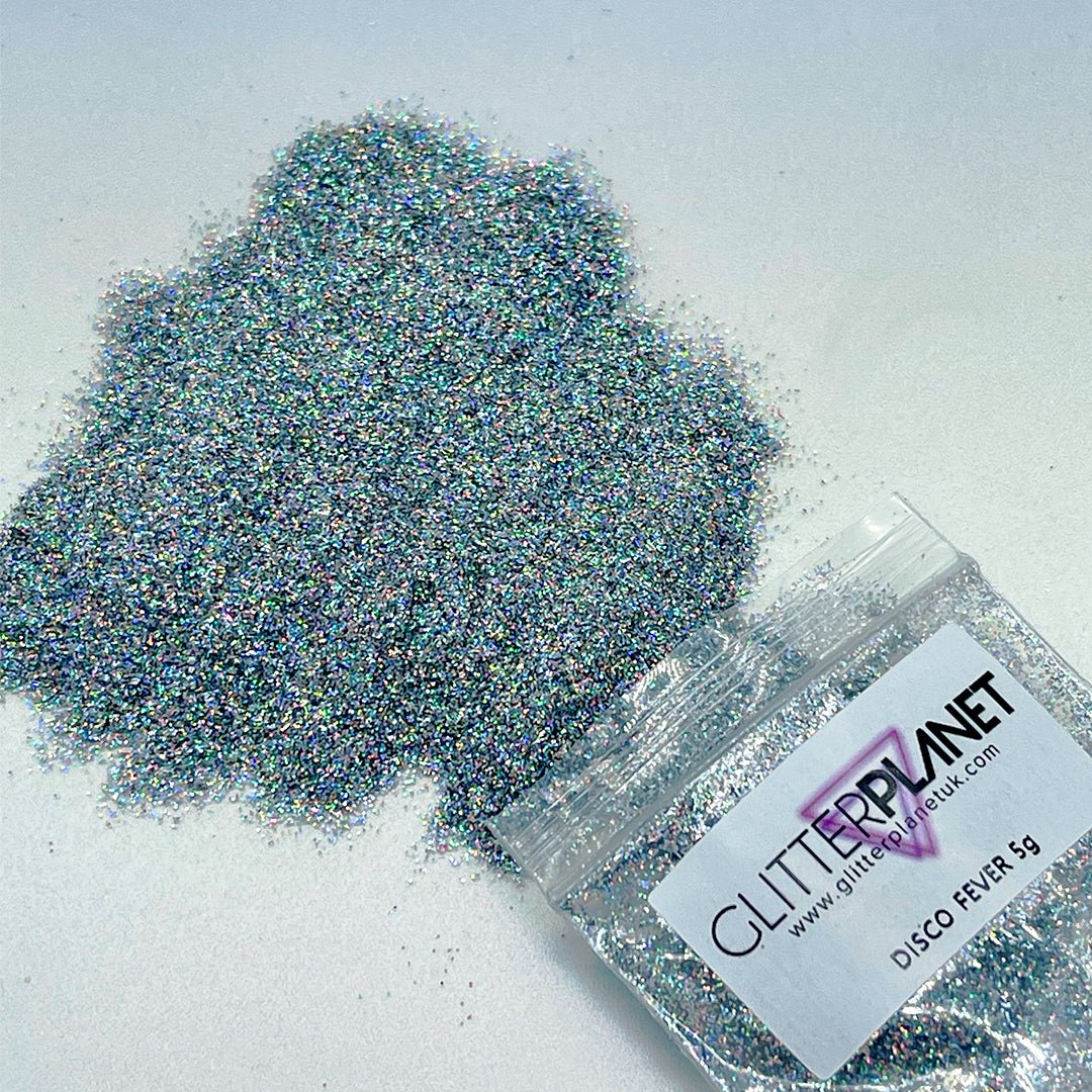 Disco Fever - Silver Holographic Nail Glitter - Glitter Planet