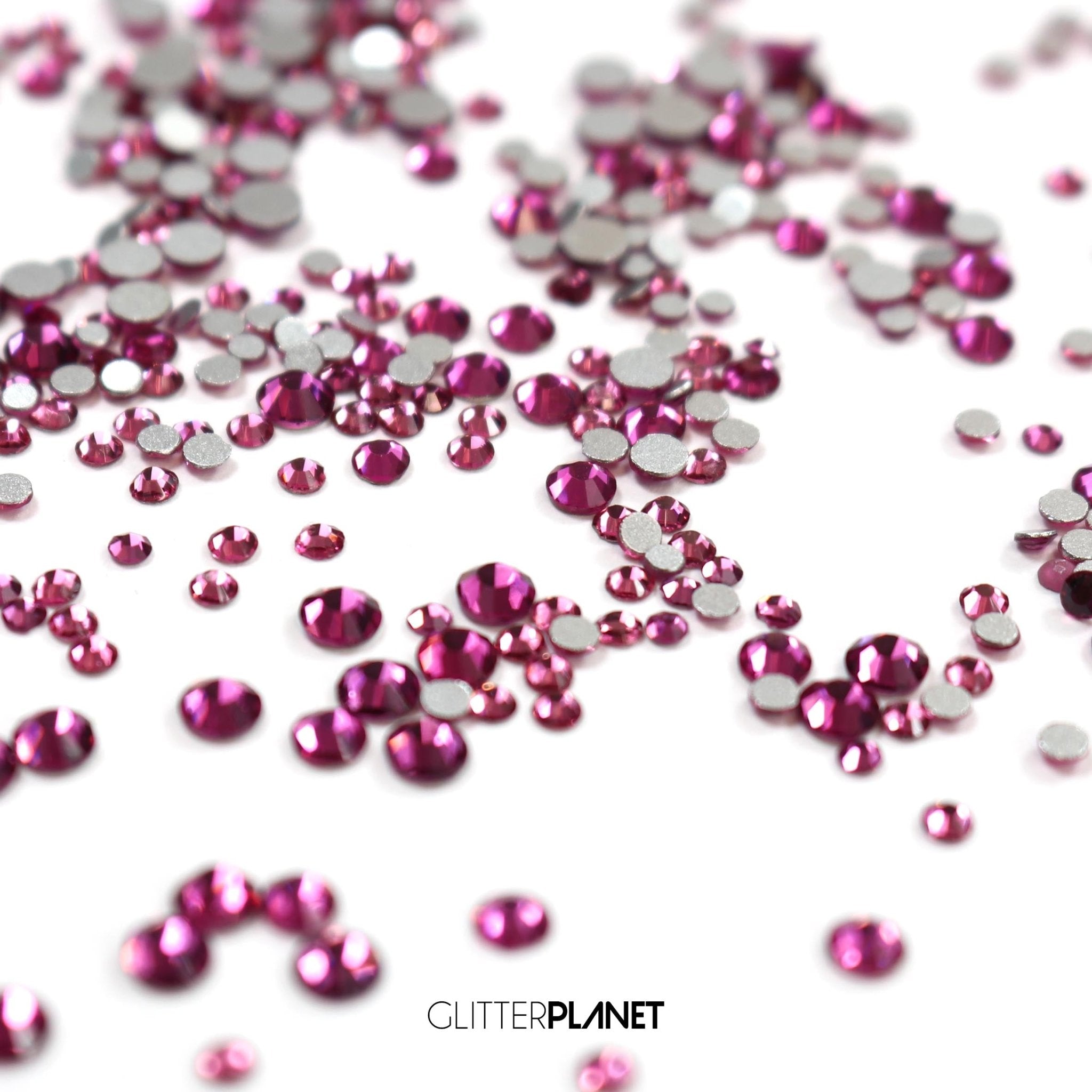 Fuchsia Mixed Crystals – Glitter Planet