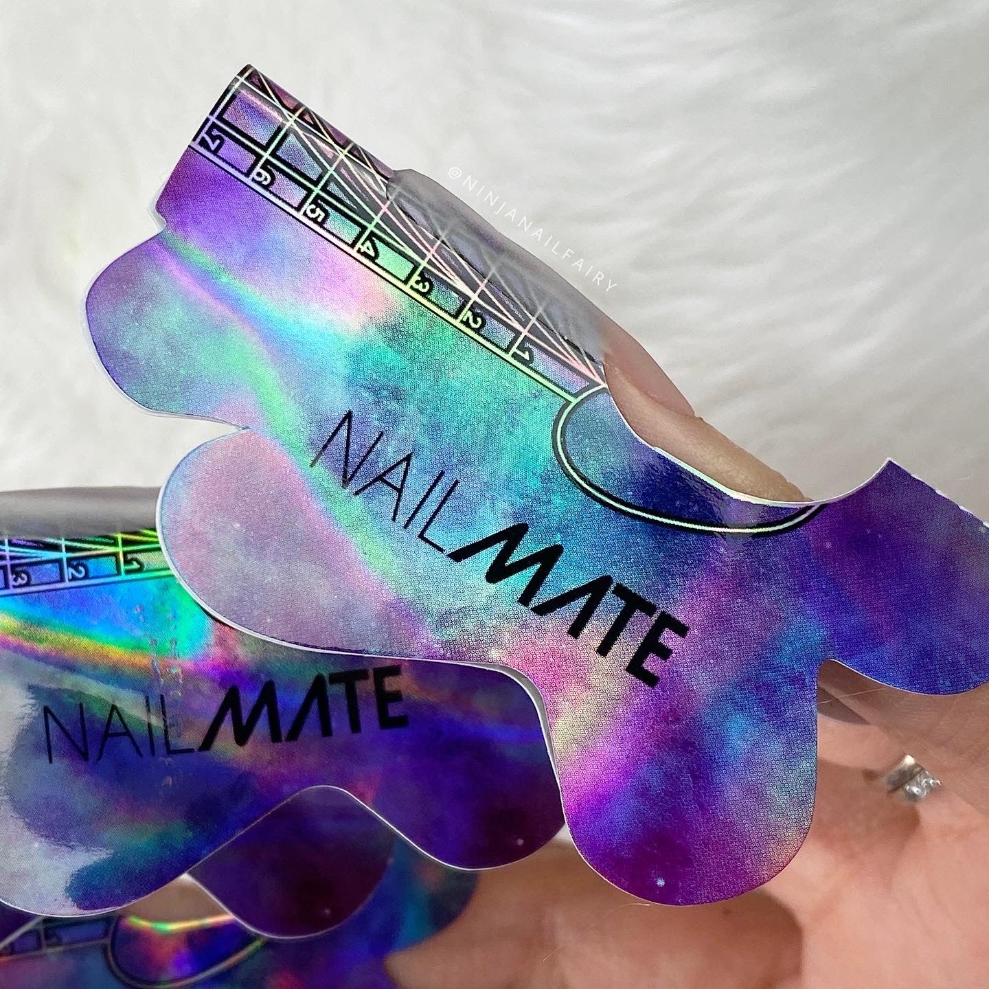 GALACTIC PRO Nail Sculpting Forms 300pcs Roll - Glitter Planet