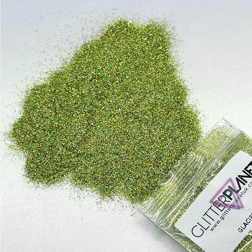 Glacier - Green Holographic Nail Glitter - Glitter Planet