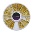 Gold Moons & Stars Nail Charms - 11 - Glitter Planet